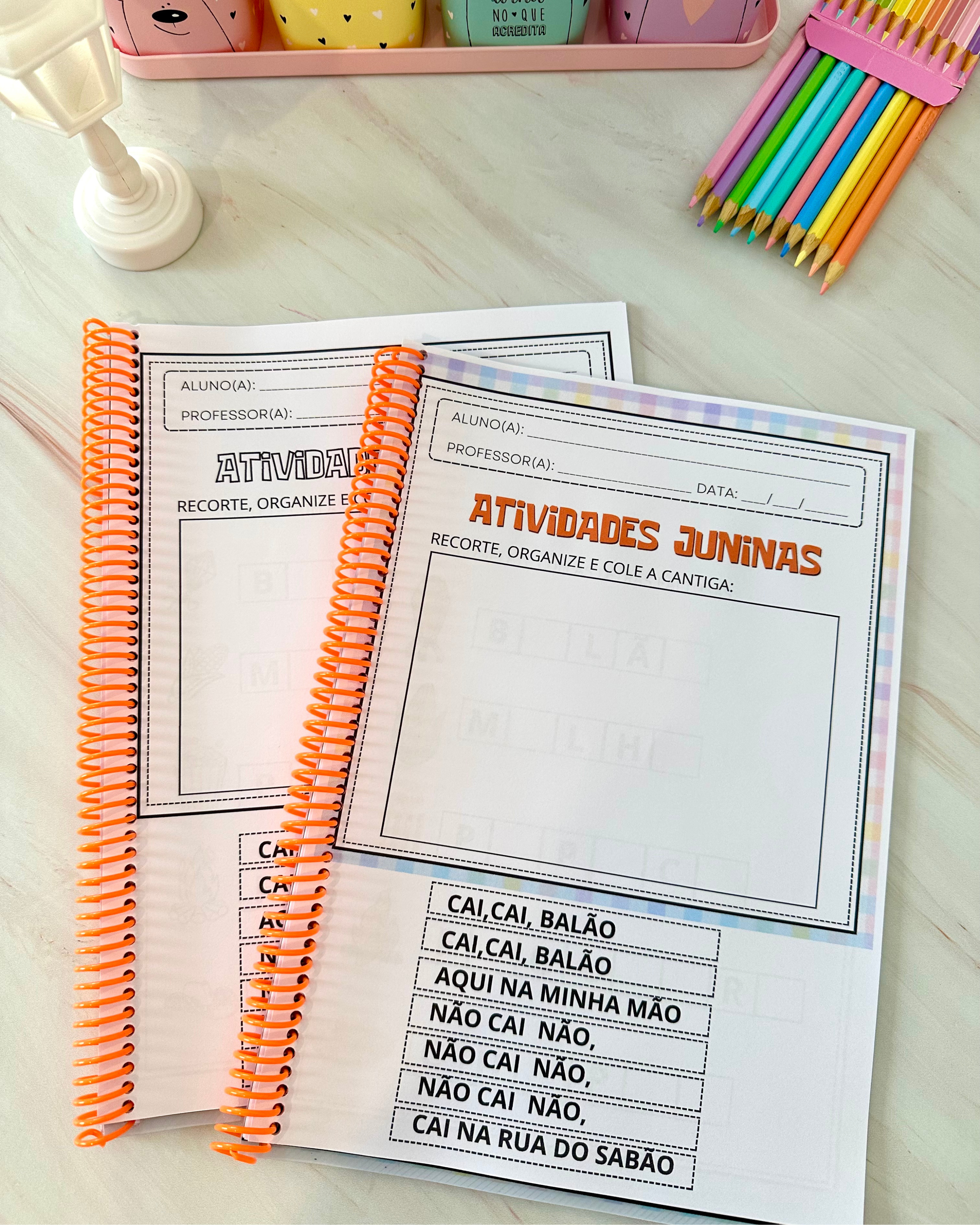Apostila de Atividades - Festa Junina - Imagem 4