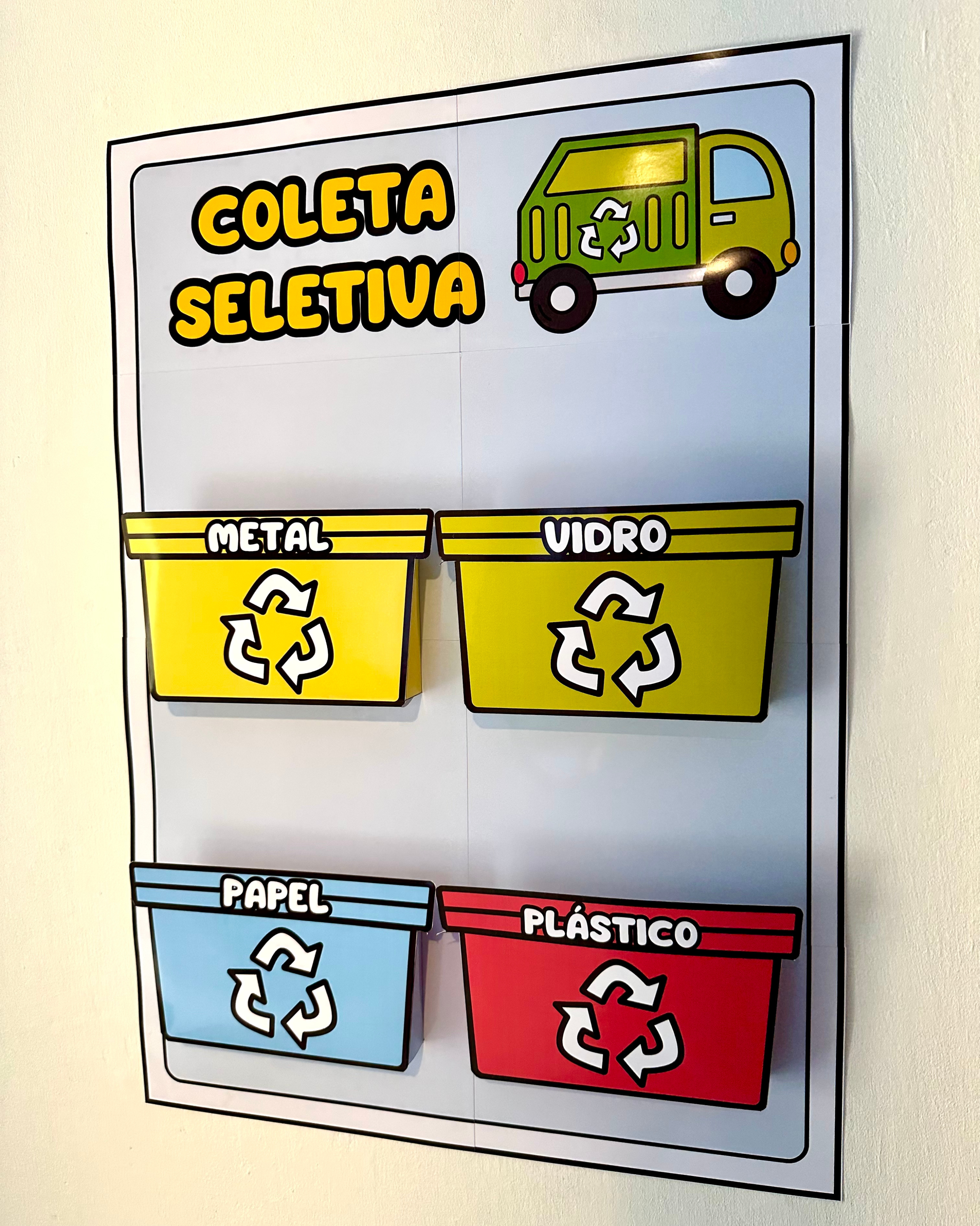 Cartaz Coleta Seletiva - Tema Meio Ambiente - Imagem 5
