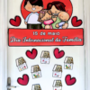 Decoração de Porta Tema Dia Internacional da Família