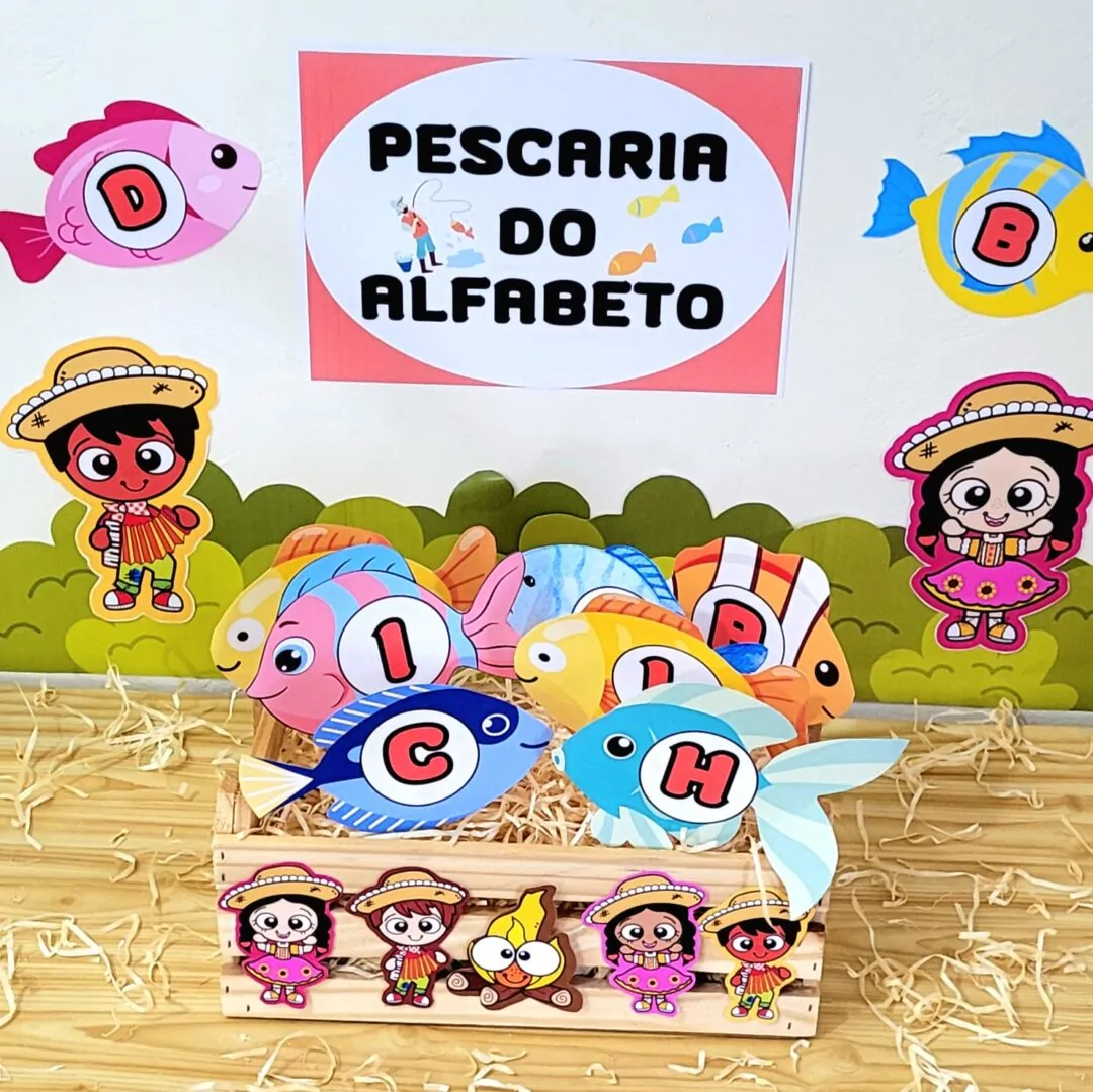 Pescaria do Alfabeto - Festa Junina