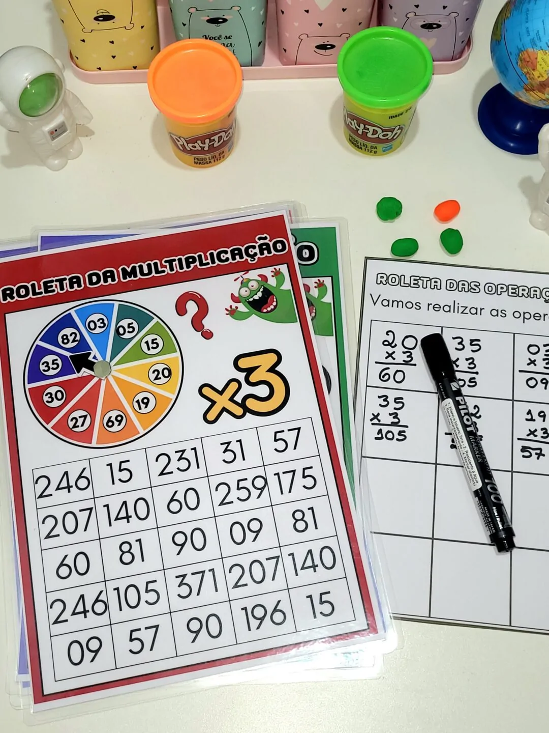 Roleta das 4 Operações Matemáticas - Imagem 2