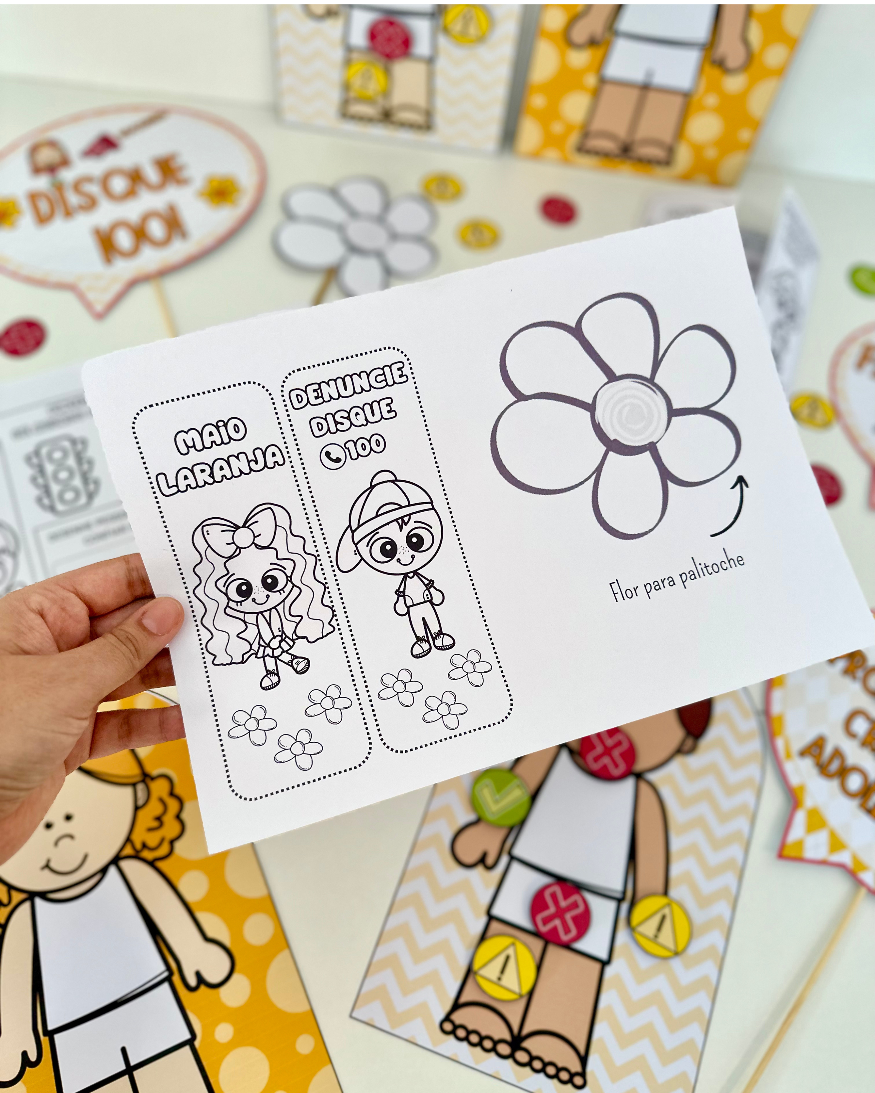 Lapbook Maio Laranja - Imagem 4