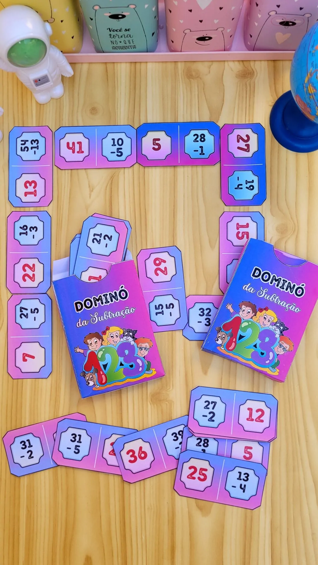 Dominó da Subtração - Imagem 3