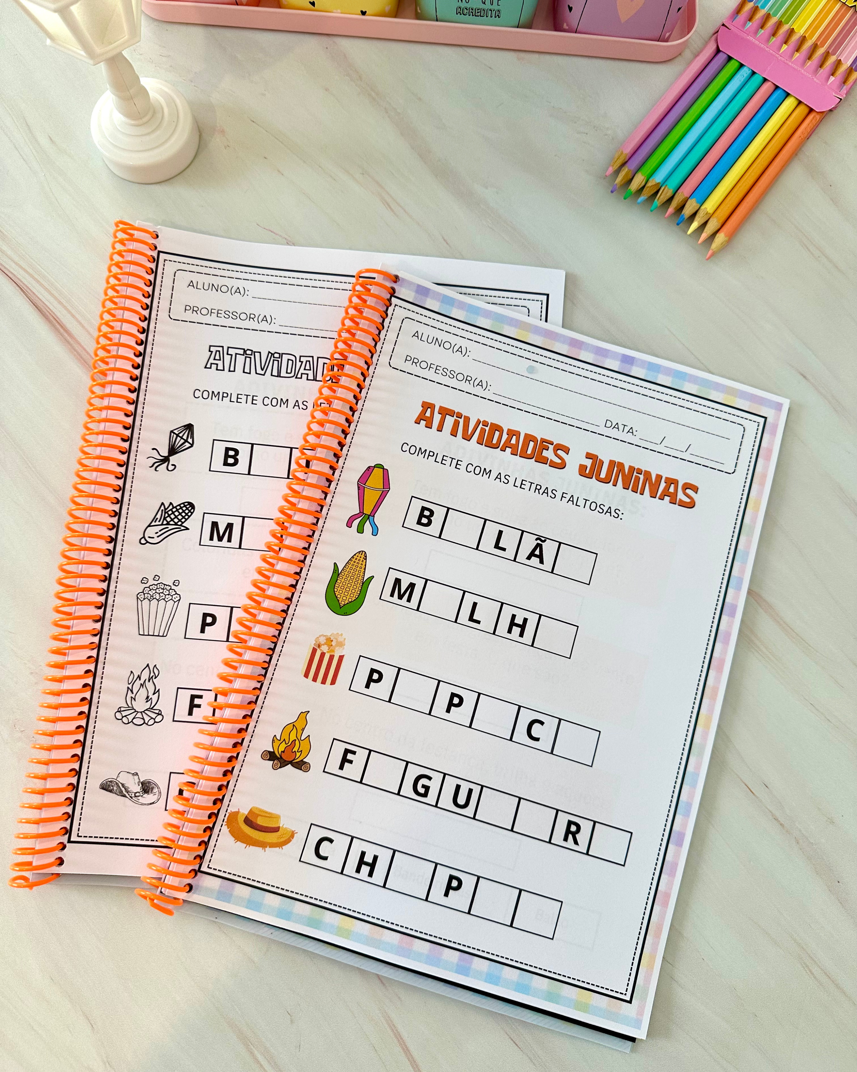 Apostila de Atividades - Festa Junina - Imagem 6