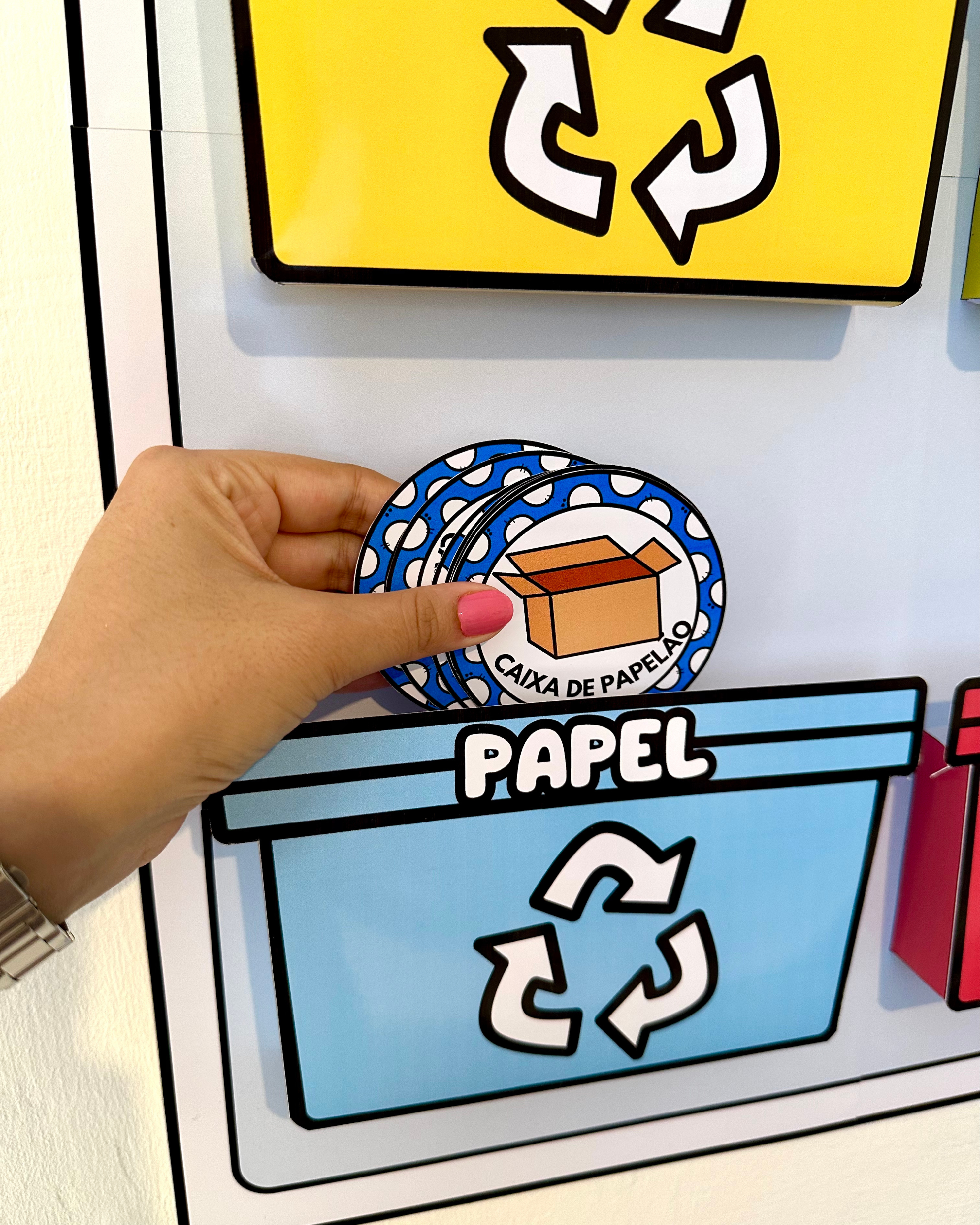 Cartaz Coleta Seletiva - Tema Meio Ambiente - Imagem 2