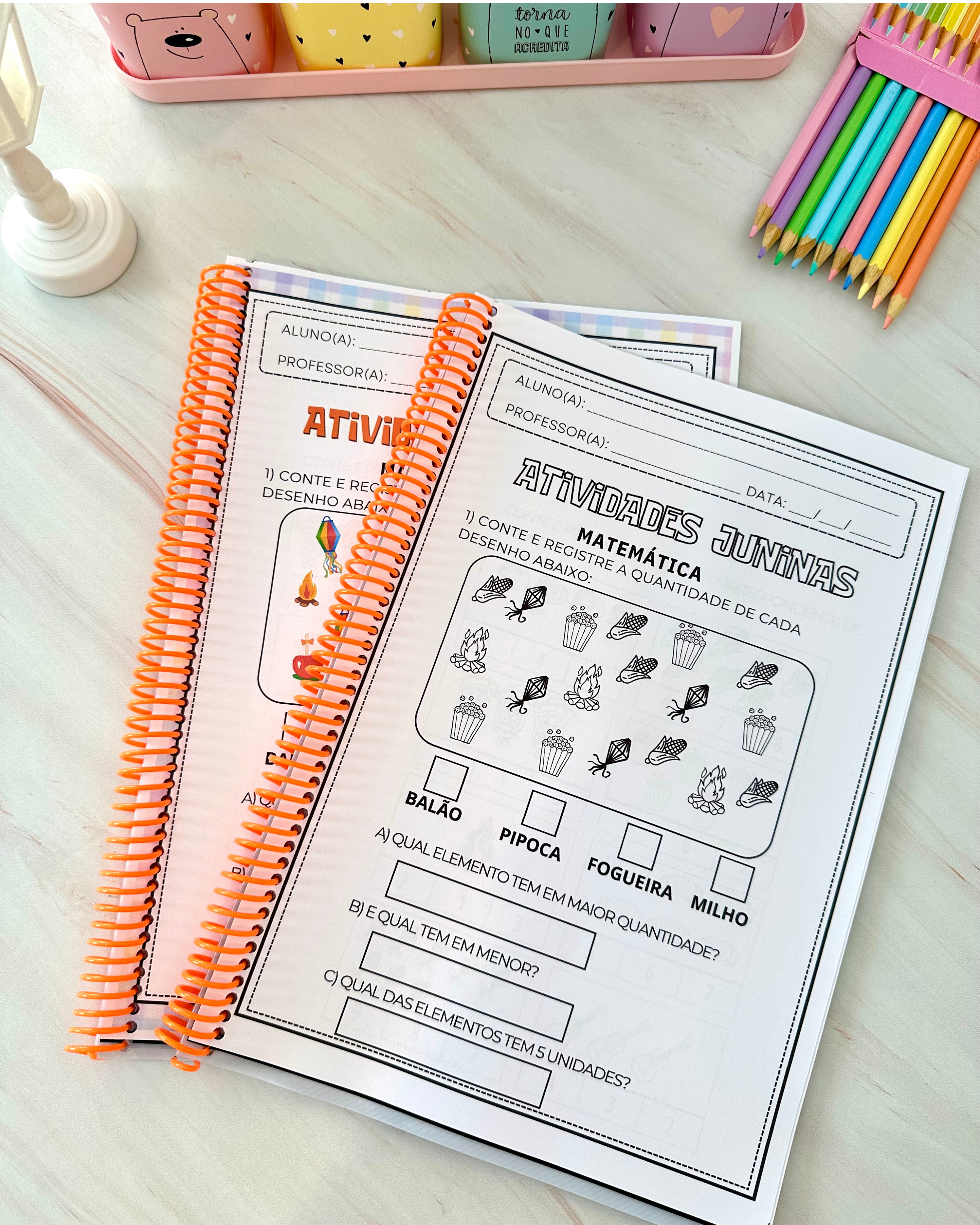 Apostila de Atividades - Festa Junina - Imagem 7