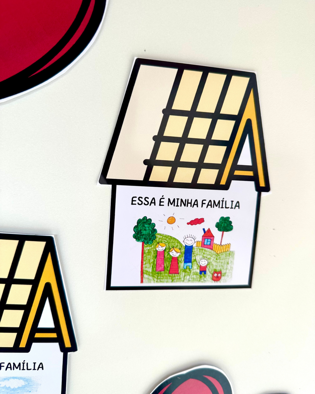 Decoração de Porta Tema Dia Internacional da Família - Imagem 5