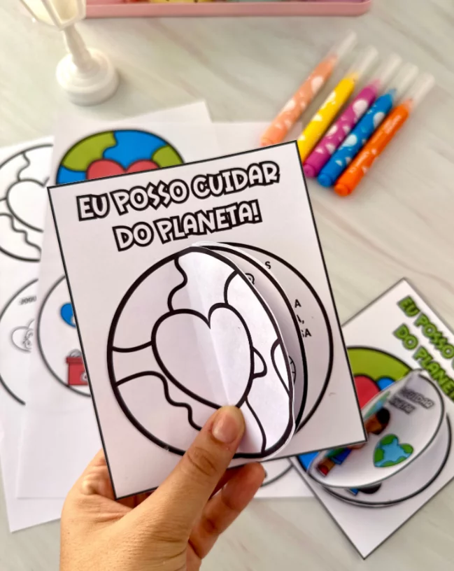 Livrinho “Eu posso cuidar do Planeta” - Imagem 3