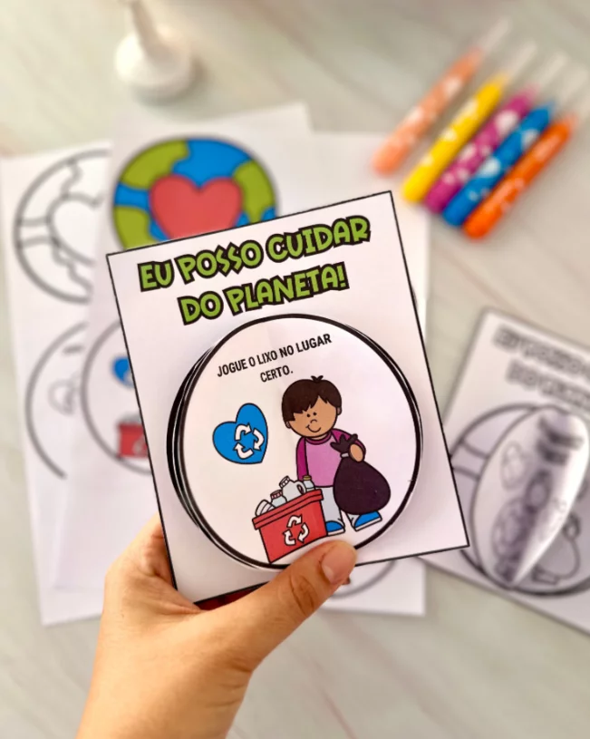 Livrinho “Eu posso cuidar do Planeta” - Imagem 8