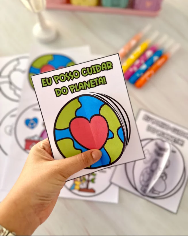 Livrinho “Eu posso cuidar do Planeta” - Imagem 2