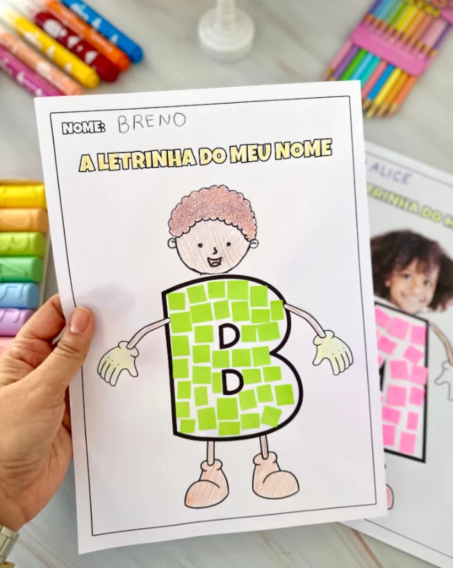 Atividade - A Letrinha do Meu Nome - Imagem 5