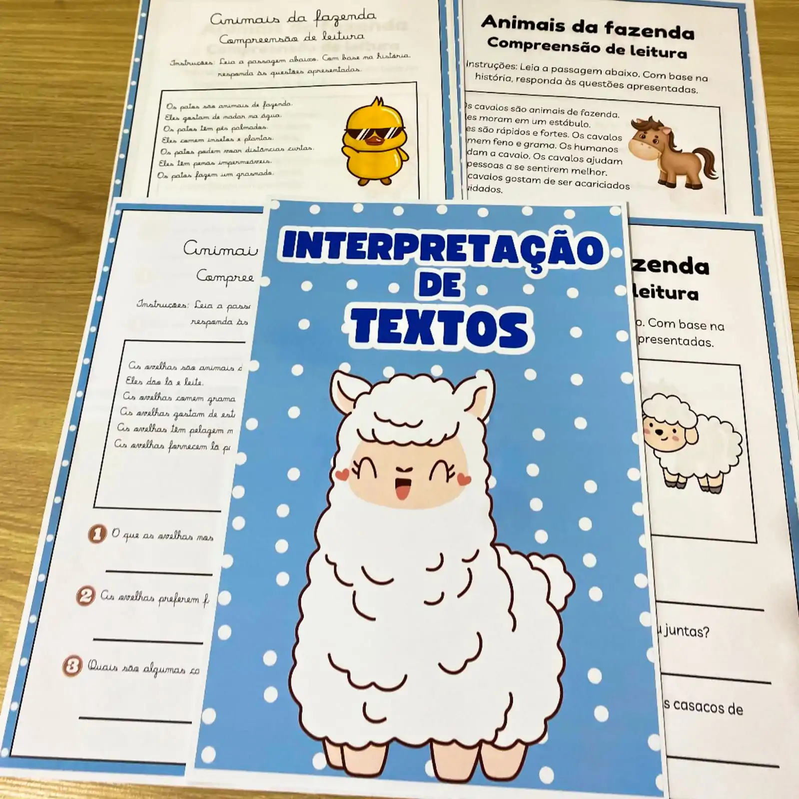 Apostila Interpretação de Textos 1° e 2° ano - Imagem 6