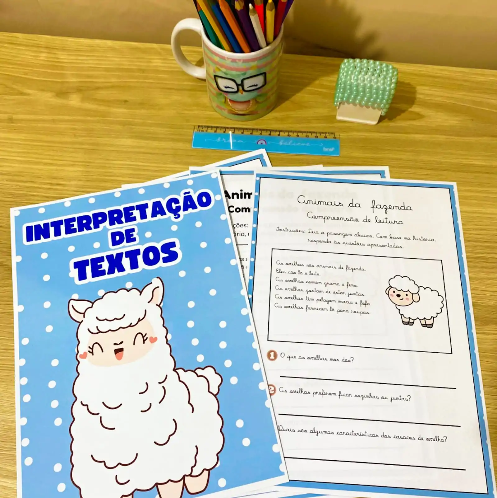 Apostila Interpretação de Textos 1° e 2° ano - Imagem 3