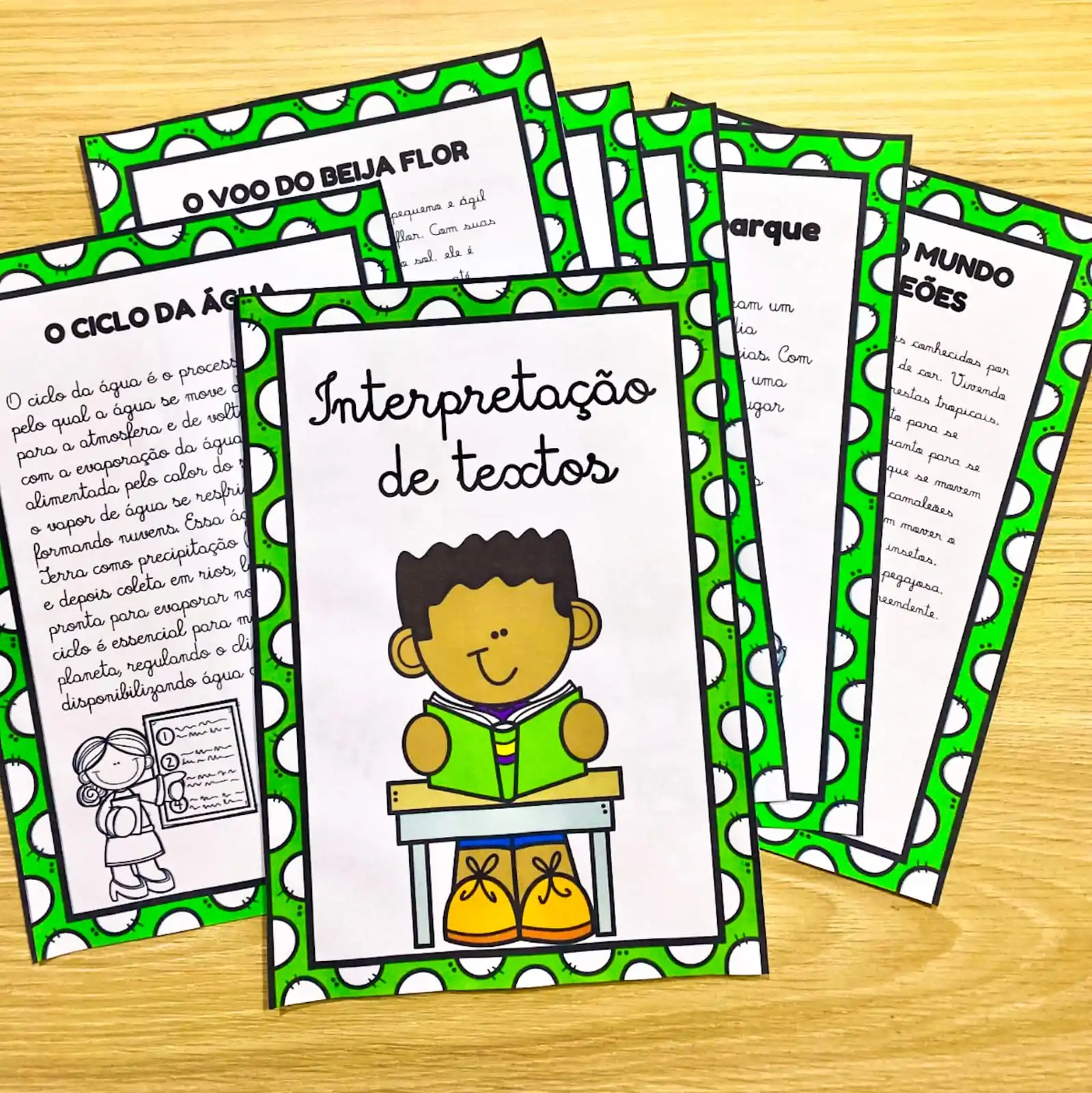 Interpretação de Textos - Cursiva 1° e 2° ano - Imagem 4