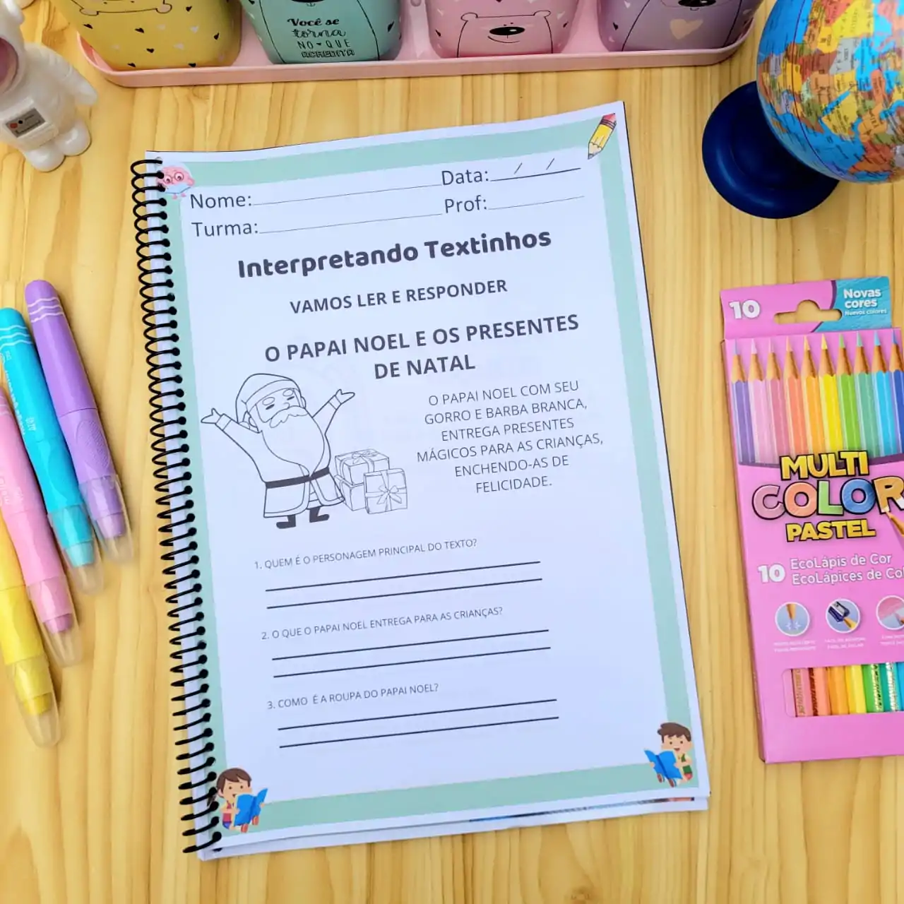 Apostila de Leitura e Interpretação de Textos 1° e 2° ano - Imagem 6