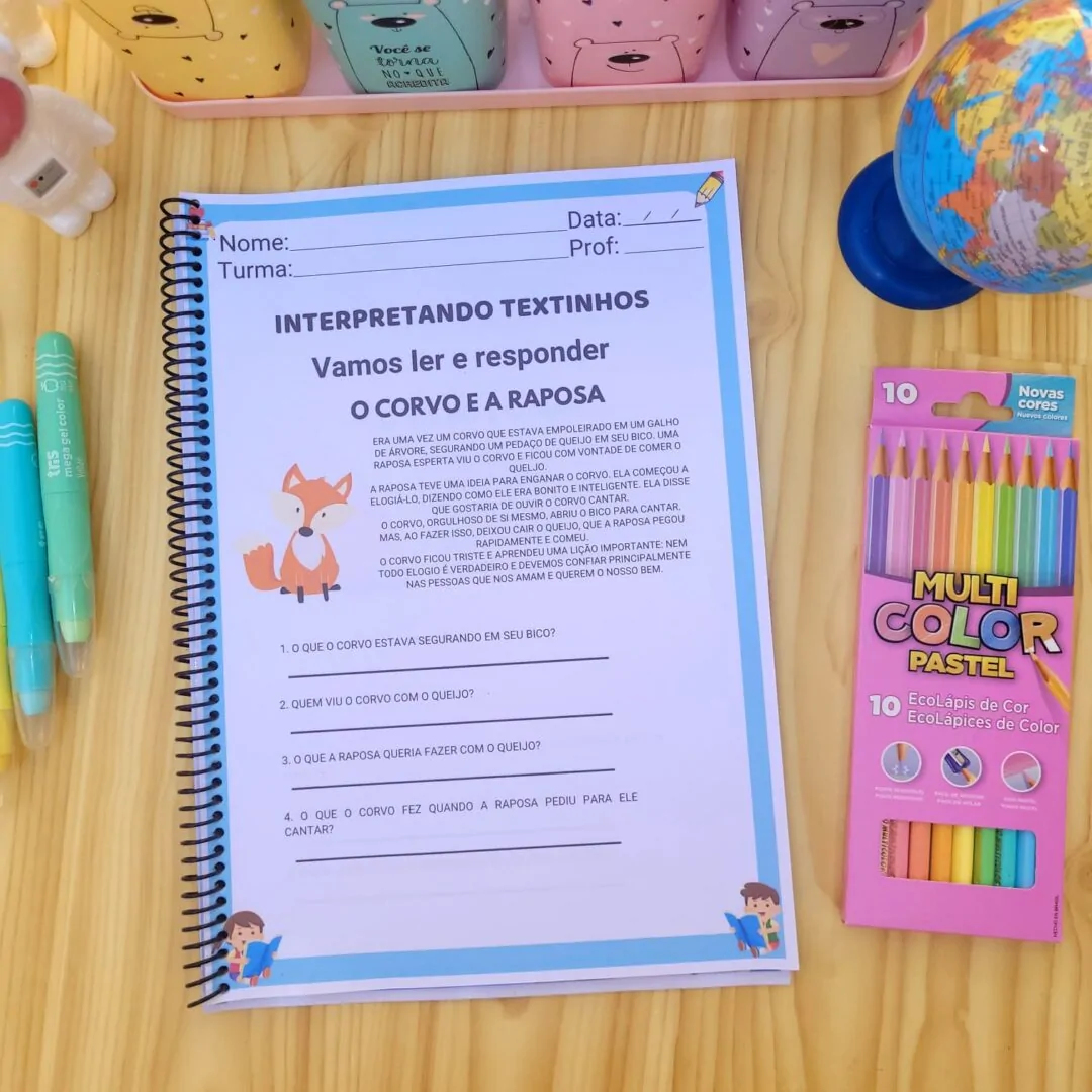 Apostila de Leitura e Interpretação de Textos - 3° ano - Imagem 3