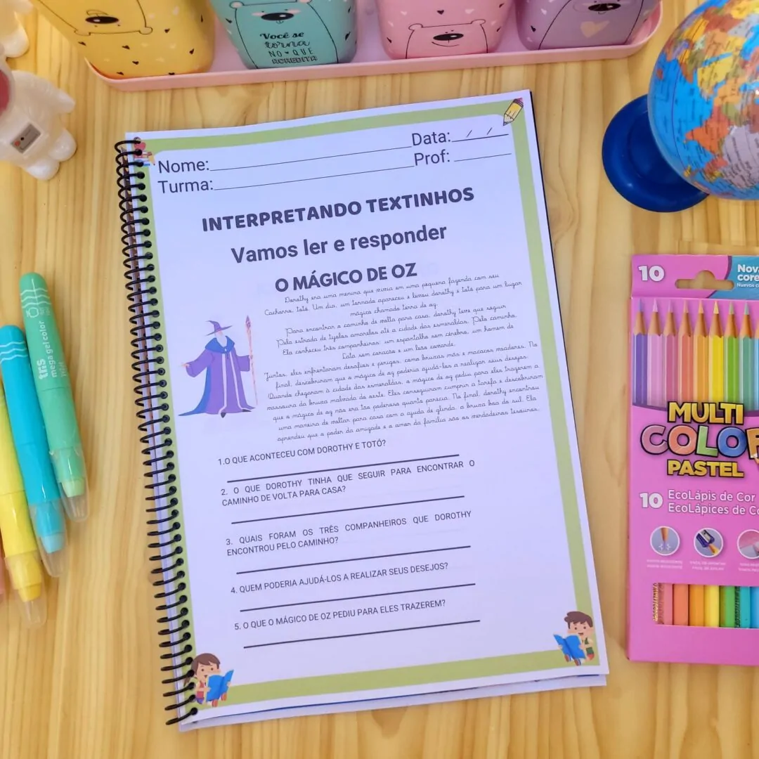Apostila de Leitura e Interpretação de Textos - 3° ano - Imagem 7