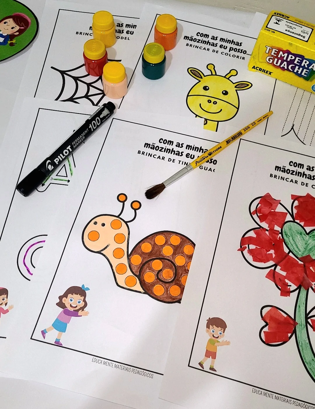 Projeto Pedagógico: Com as minhas Mãonzinhas Eu Posso - Imagem 16
