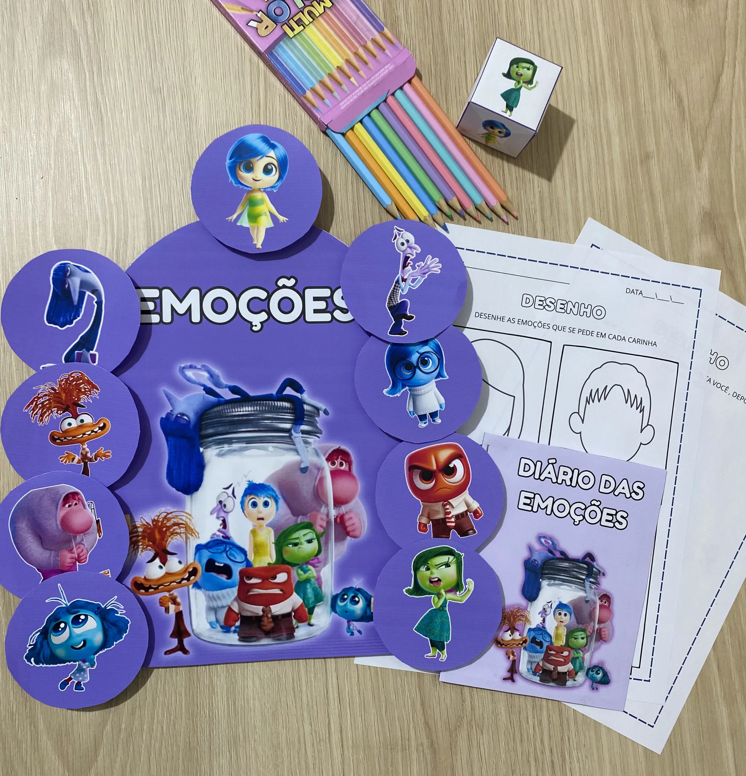 Luva Das Emoções e Atividades