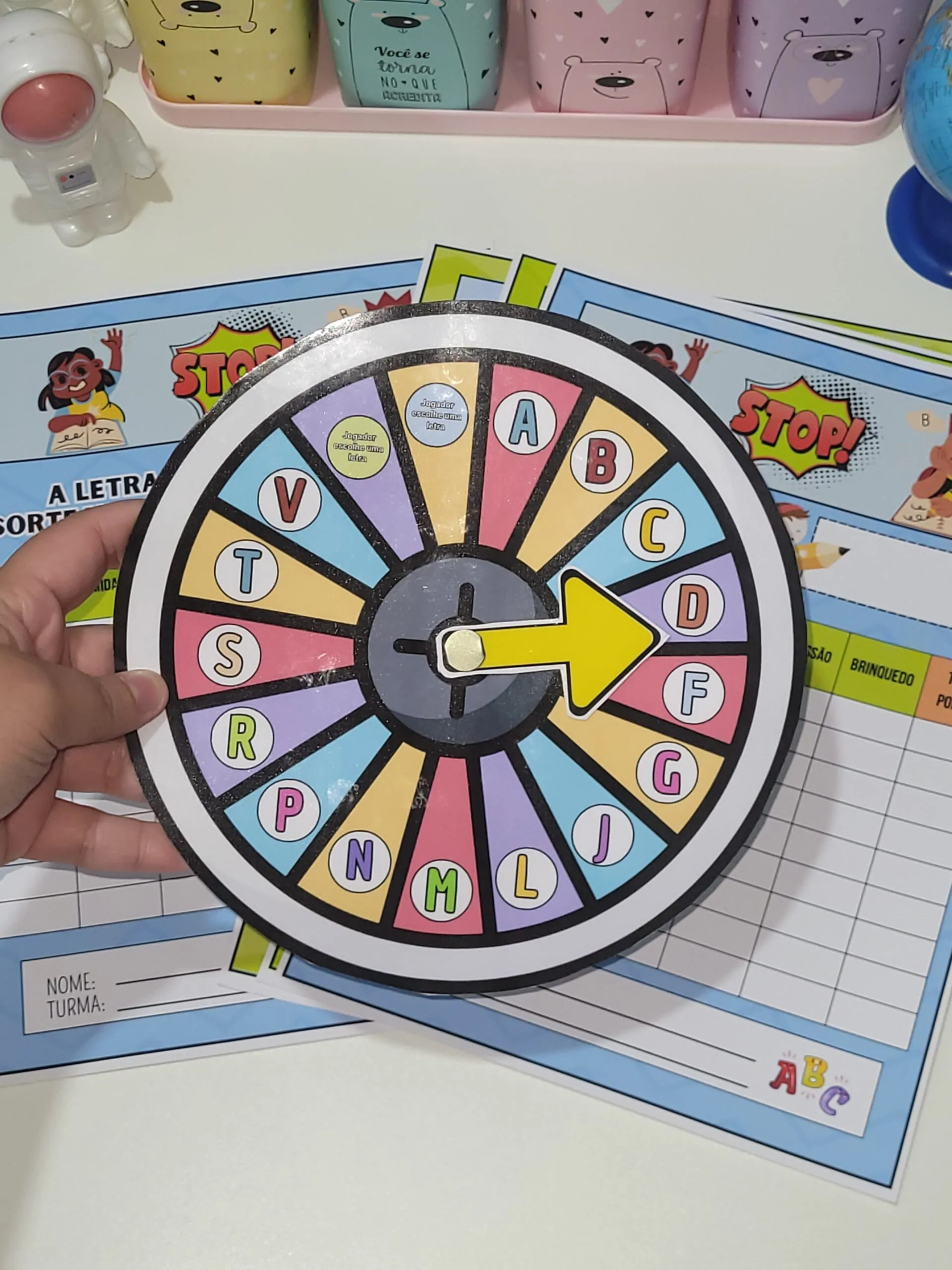 Jogo Stop das Letras - Imagem 6