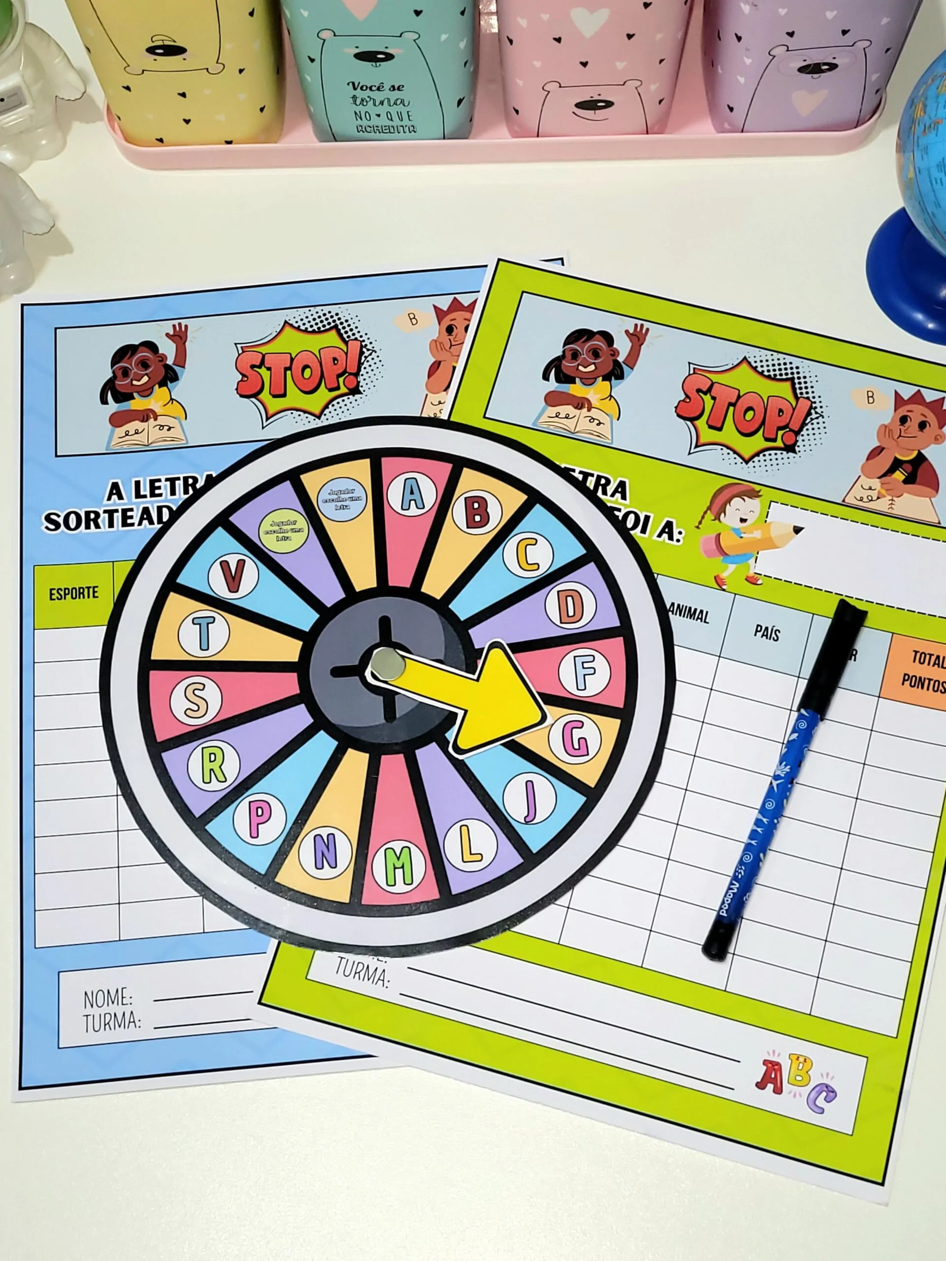 Jogo Stop das Letras - Imagem 4