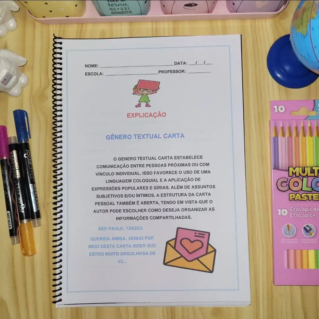 Apostila Gêneros Textuais 2°ano - Imagem 2