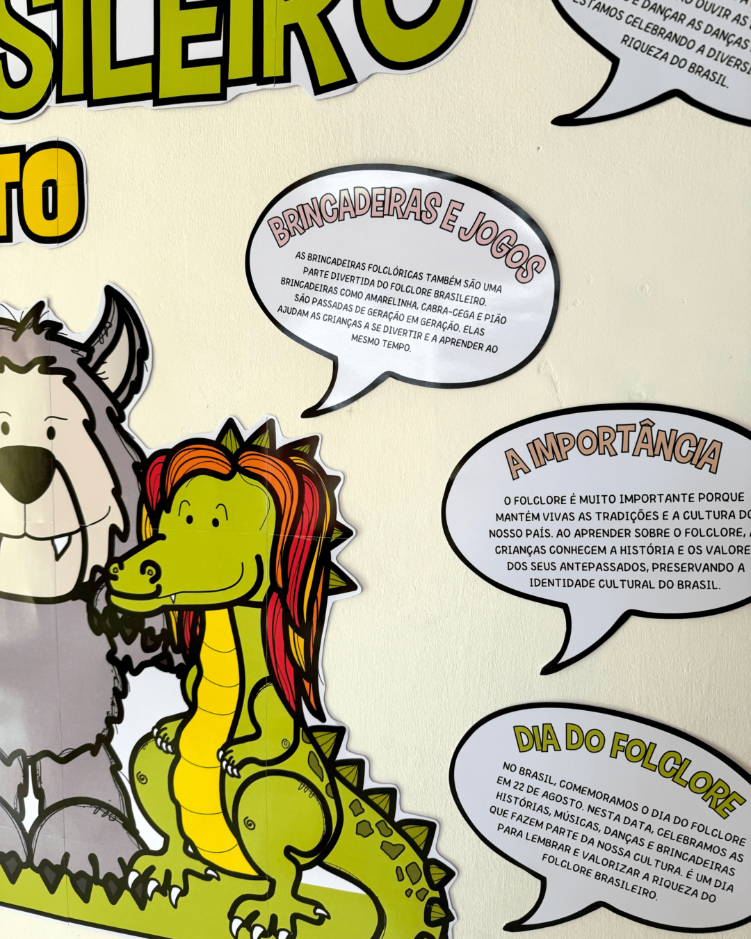 Painel Folclore Brasileiro - Imagem 5