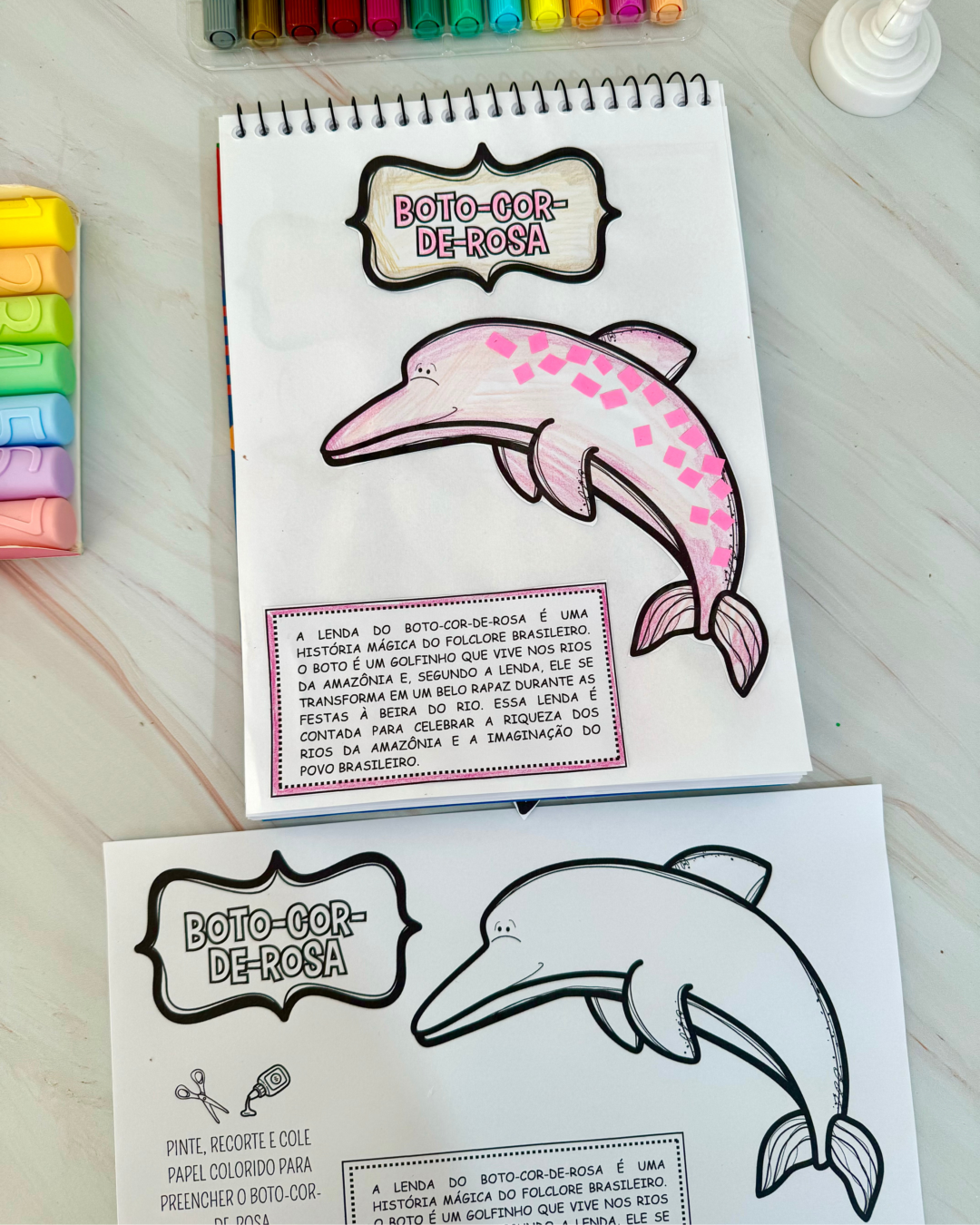 Atividades de Artes Tema Folclore - Imagem 6