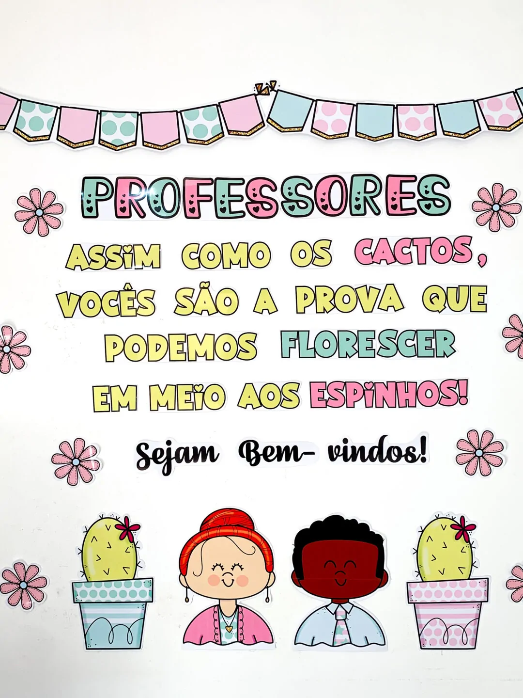 Painel de Bem-Vindos Professores - Imagem 4