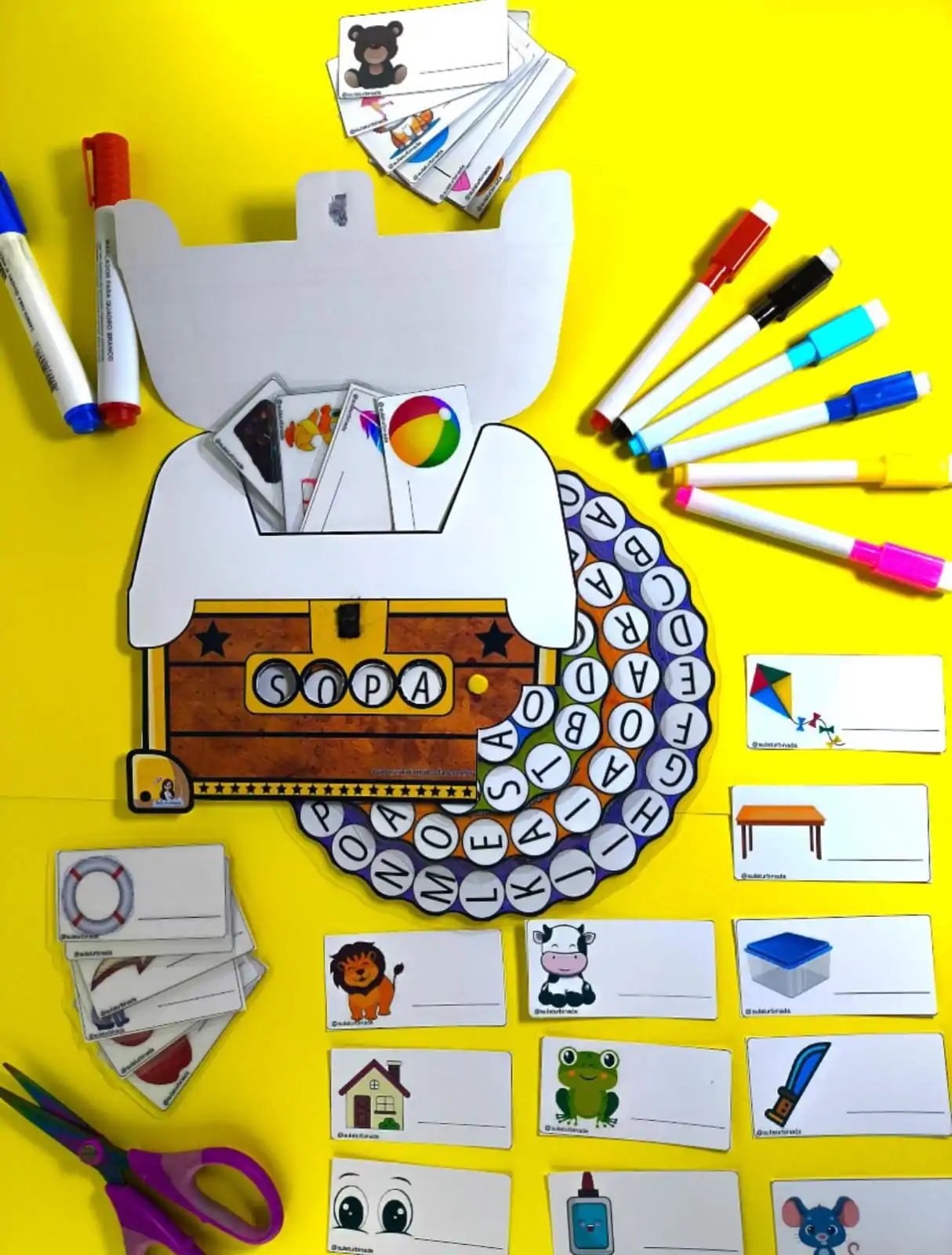 Kit Baú das Letras - Imagem 5