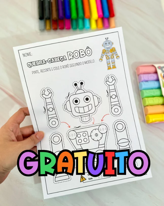 Quebra-Cabeça Robô