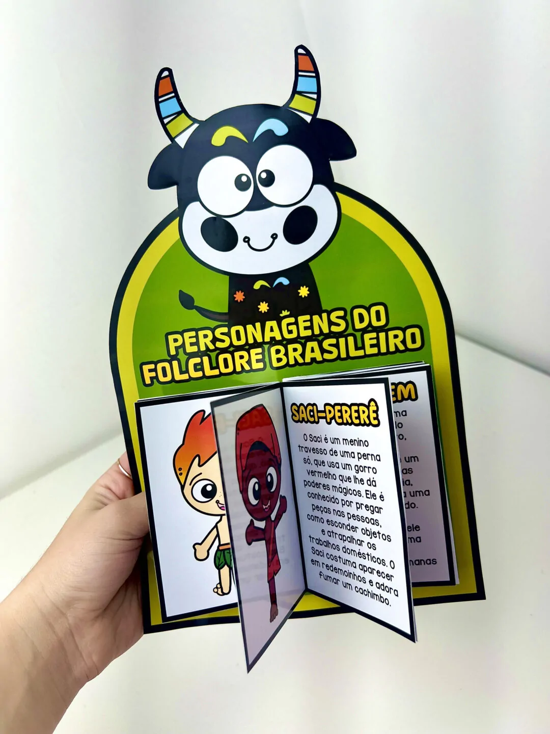 Livrinho Interativo Personagens do Folclore - Imagem 2