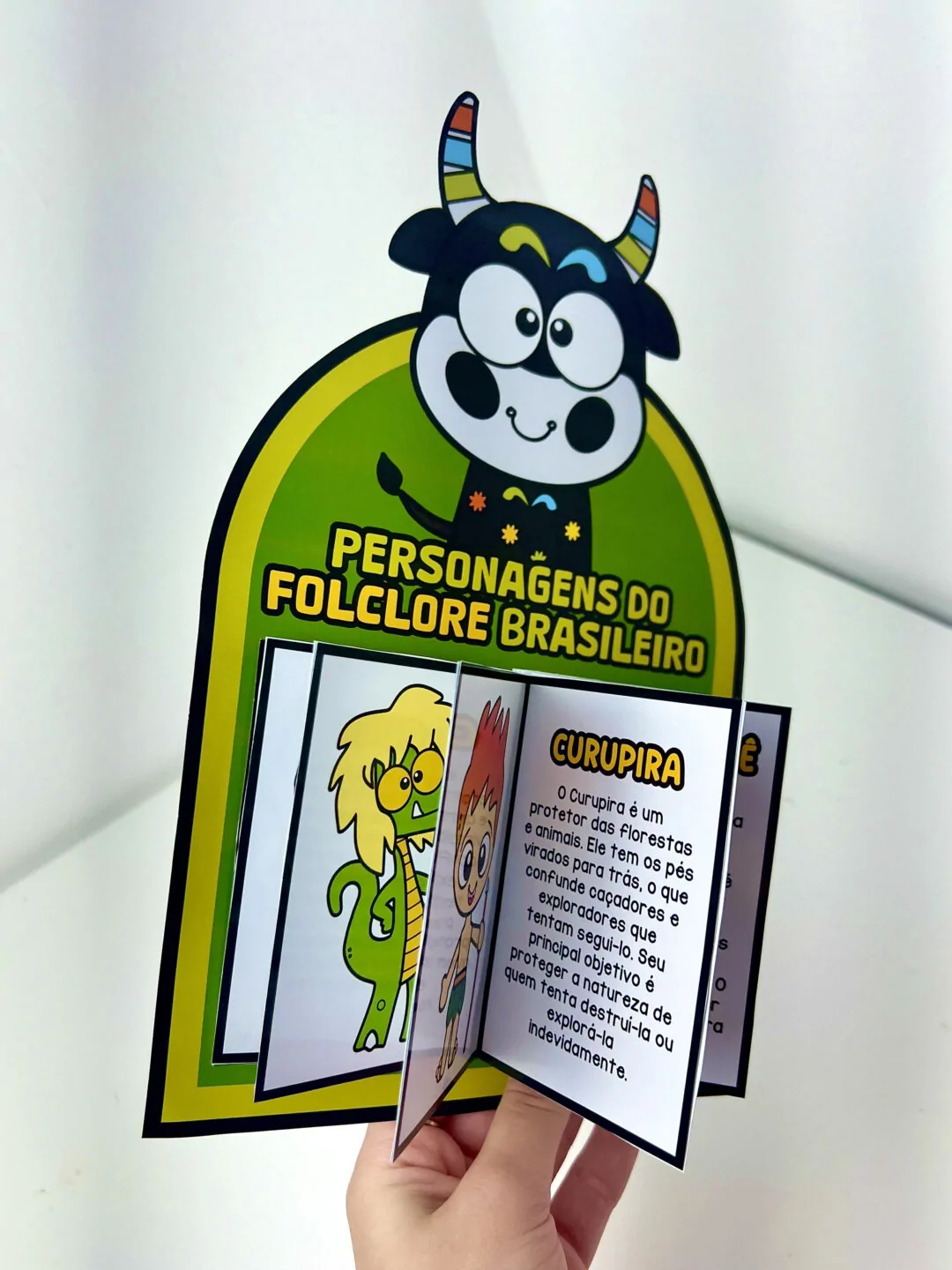 Livrinho Interativo Personagens do Folclore - Imagem 3