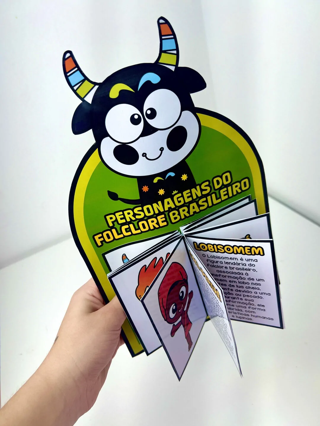 Livrinho Interativo Personagens do Folclore - Imagem 4