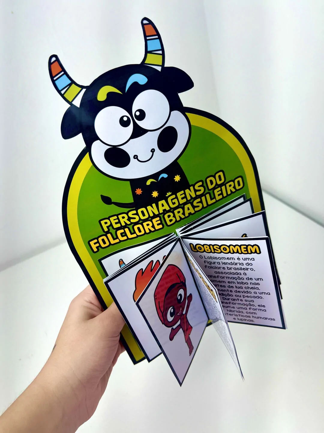 Livrinho Interativo Personagens do Folclore - Imagem 5