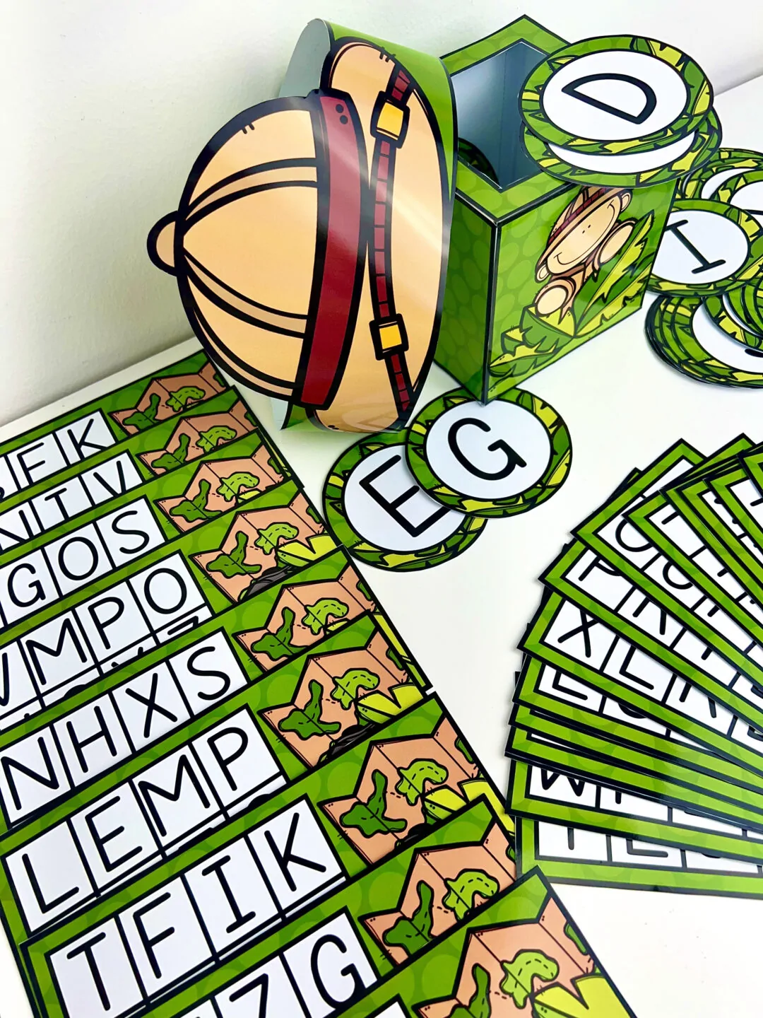 Bingo do Alfabeto - Safari - Imagem 2