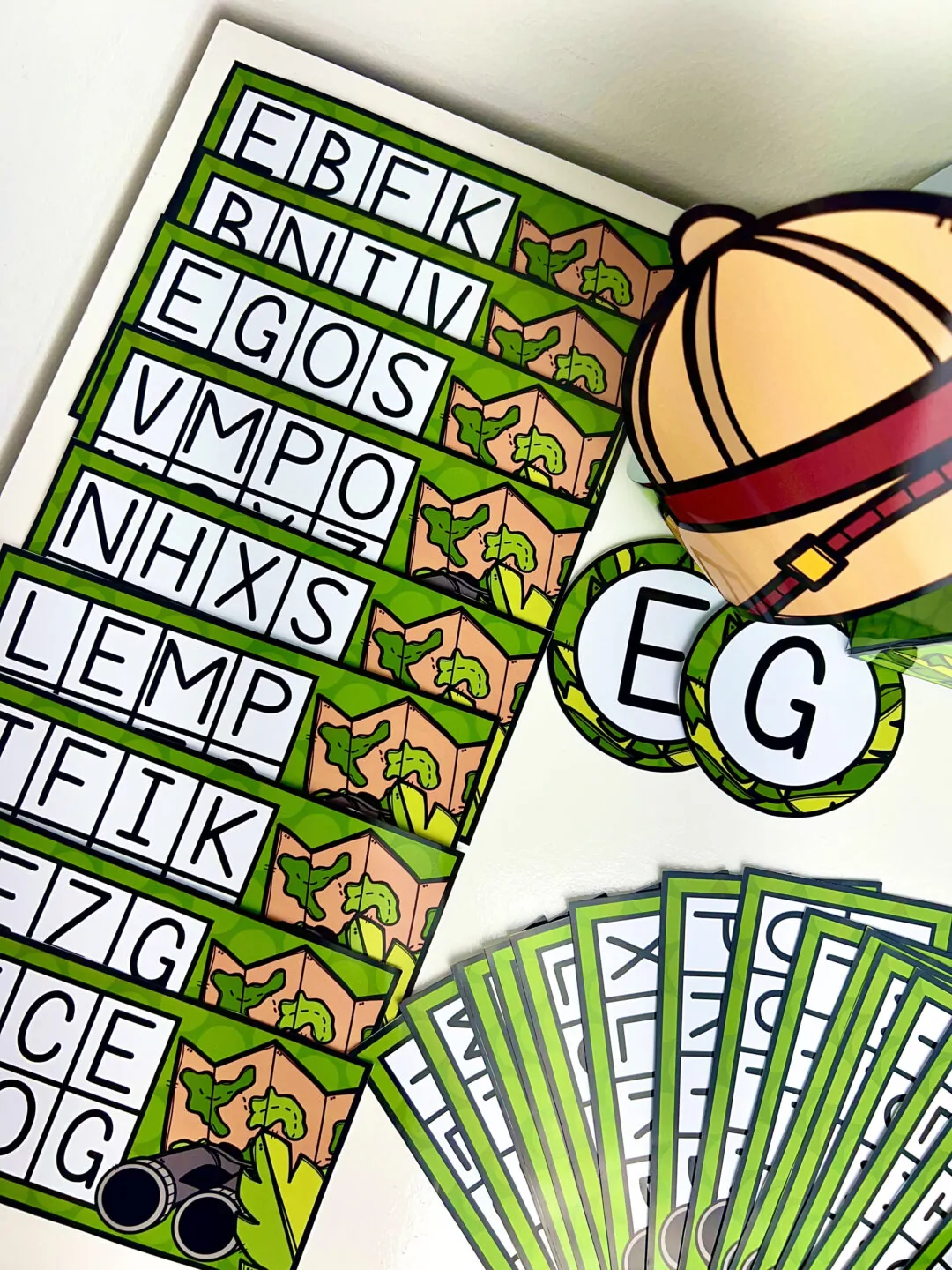 Bingo do Alfabeto - Safari - Imagem 3