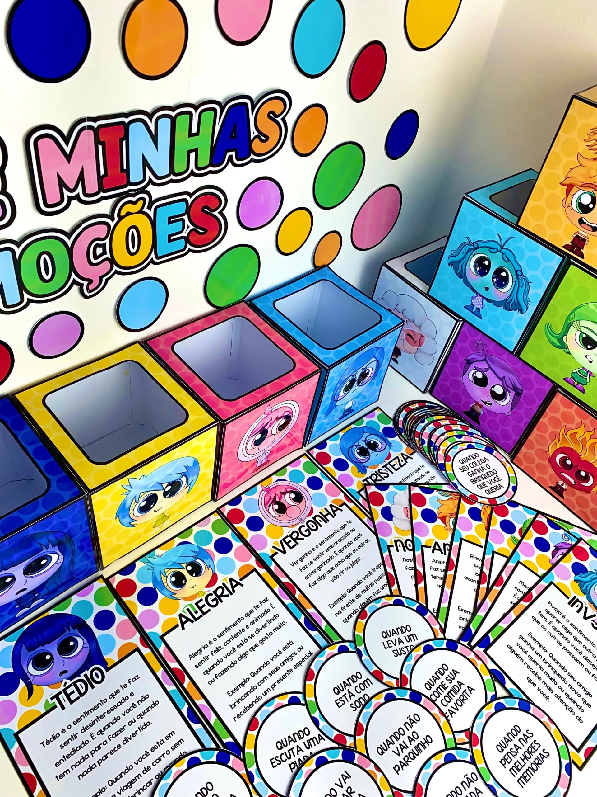 Eu e Minhas Emoções Divertidamente 2- DINÂMICA