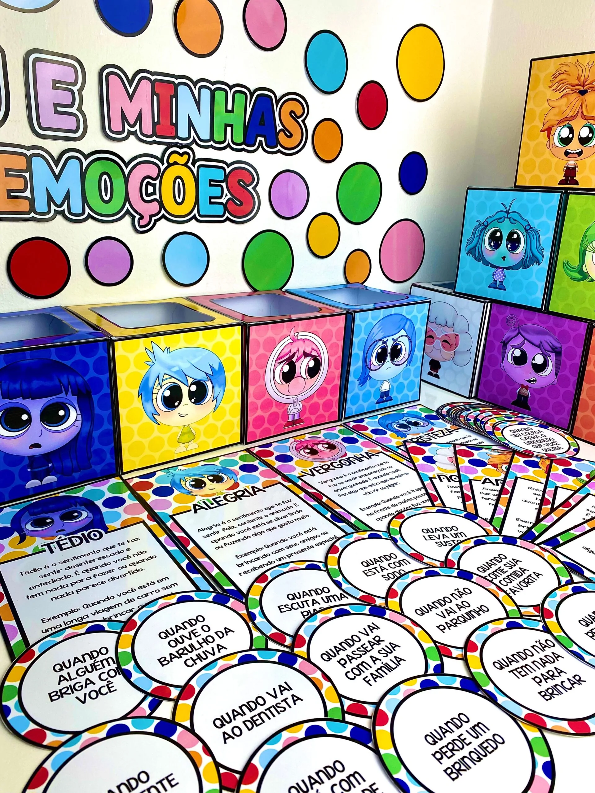 Eu e Minhas Emoções Divertidamente 2- DINÂMICA - Imagem 3