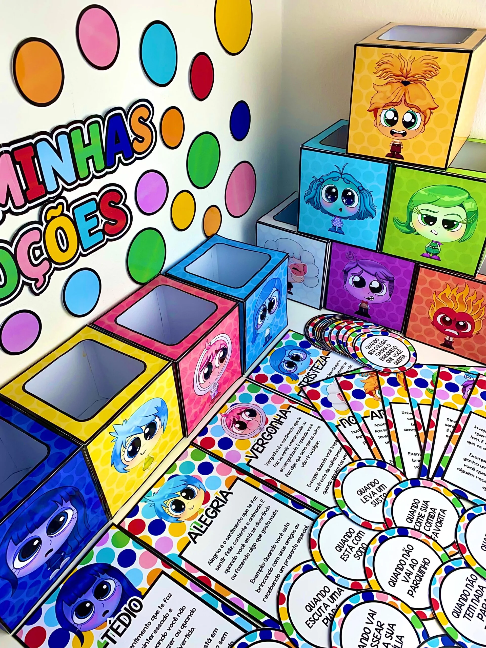 Eu e Minhas Emoções Divertidamente 2- DINÂMICA - Imagem 4