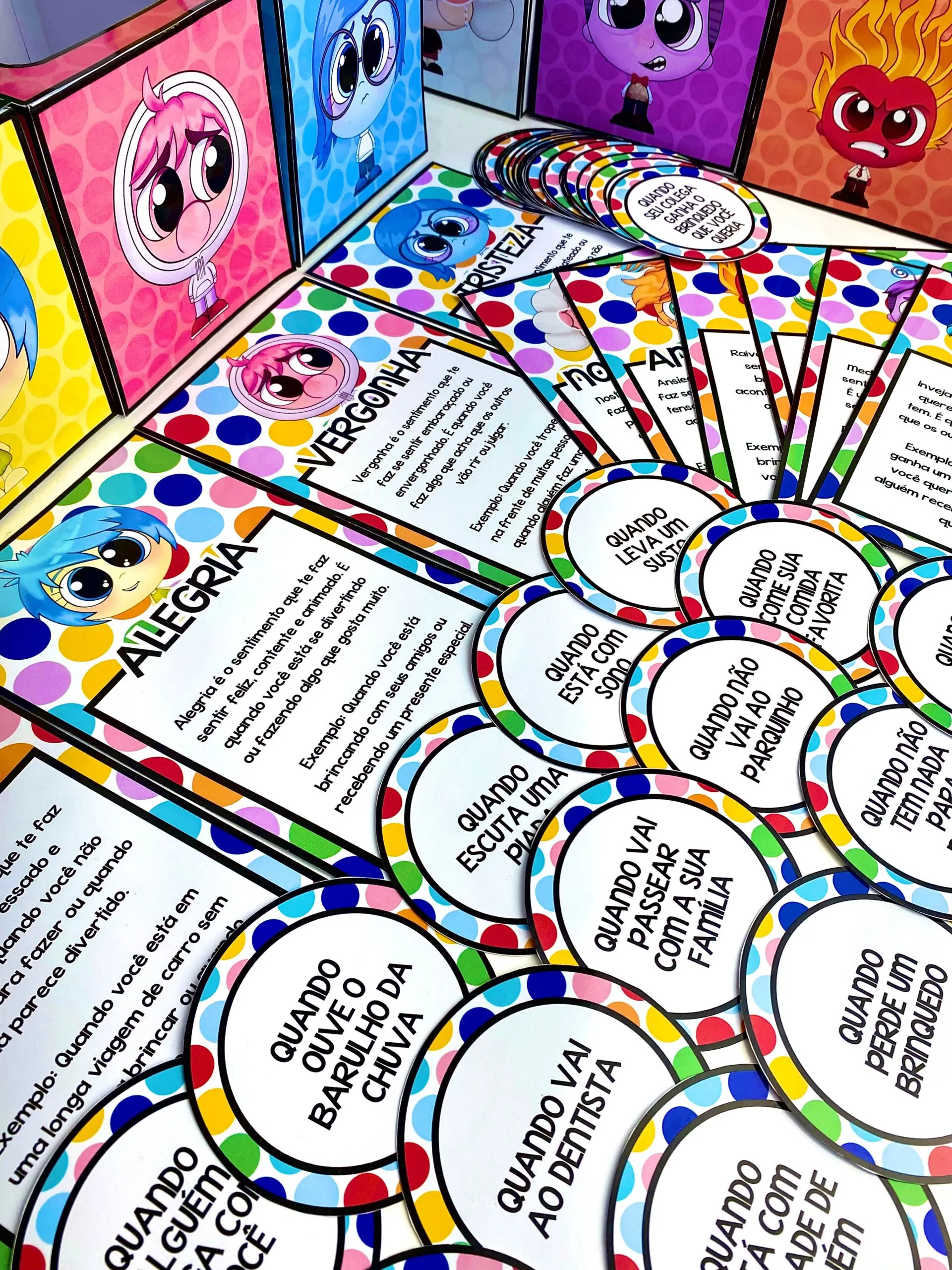 Eu e Minhas Emoções Divertidamente 2- DINÂMICA - Imagem 6