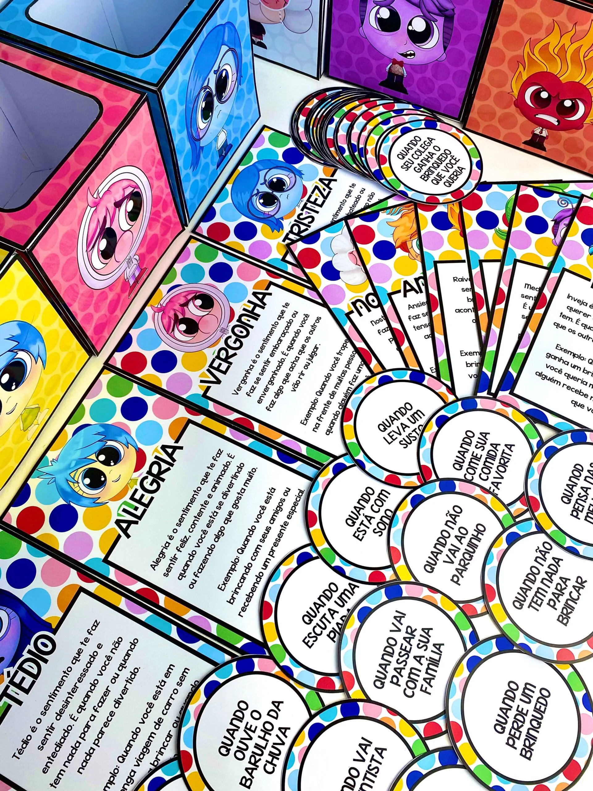 Eu e Minhas Emoções Divertidamente 2- DINÂMICA - Imagem 7