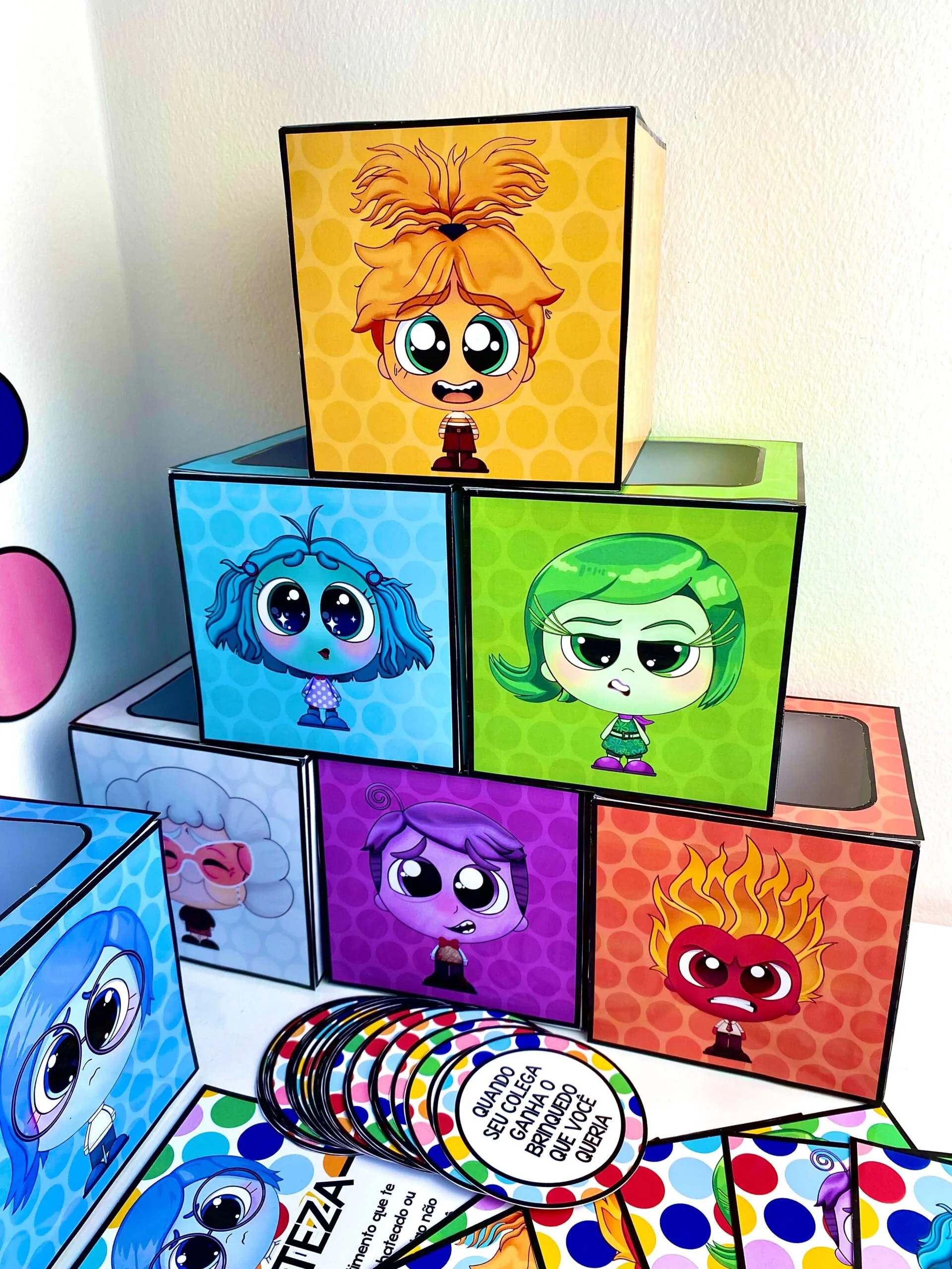 Eu e Minhas Emoções Divertidamente 2- DINÂMICA - Imagem 8