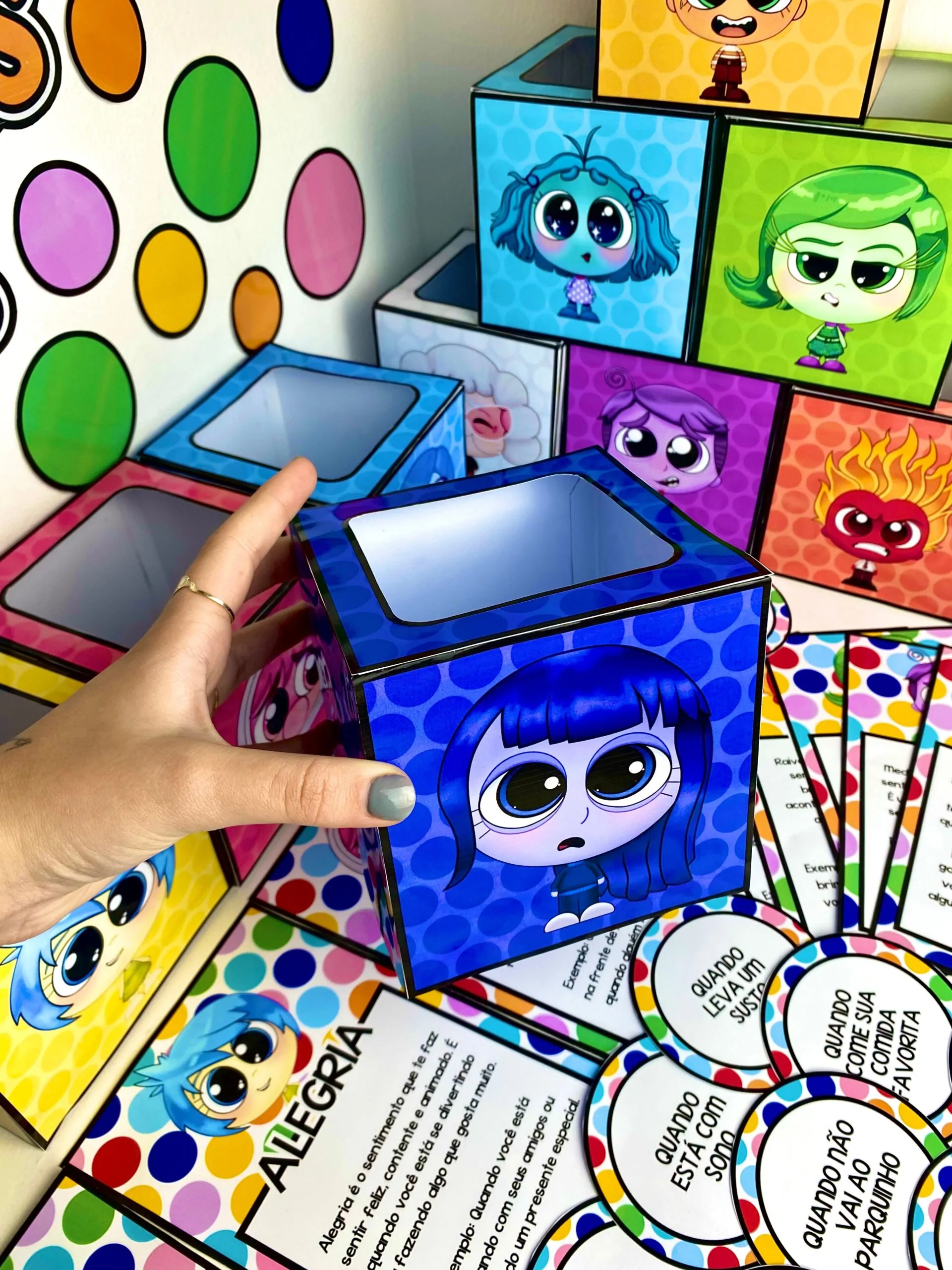 Eu e Minhas Emoções Divertidamente 2- DINÂMICA - Imagem 10