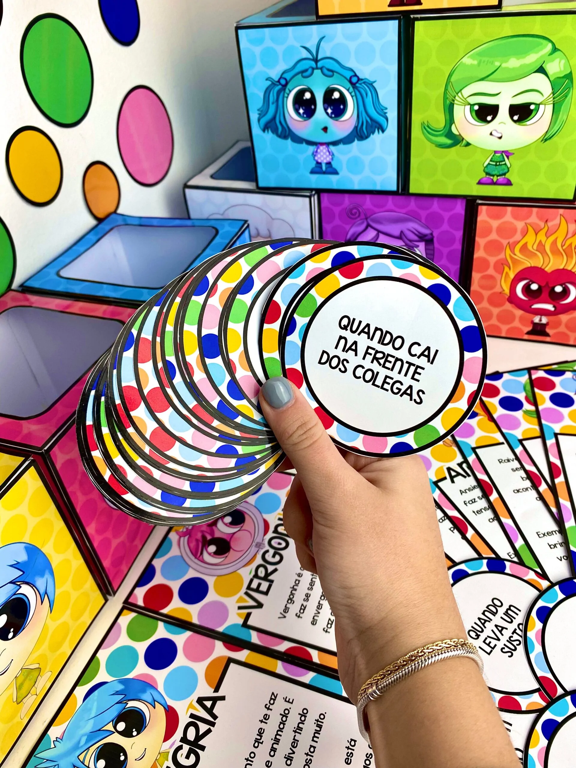 Eu e Minhas Emoções Divertidamente 2- DINÂMICA - Imagem 11