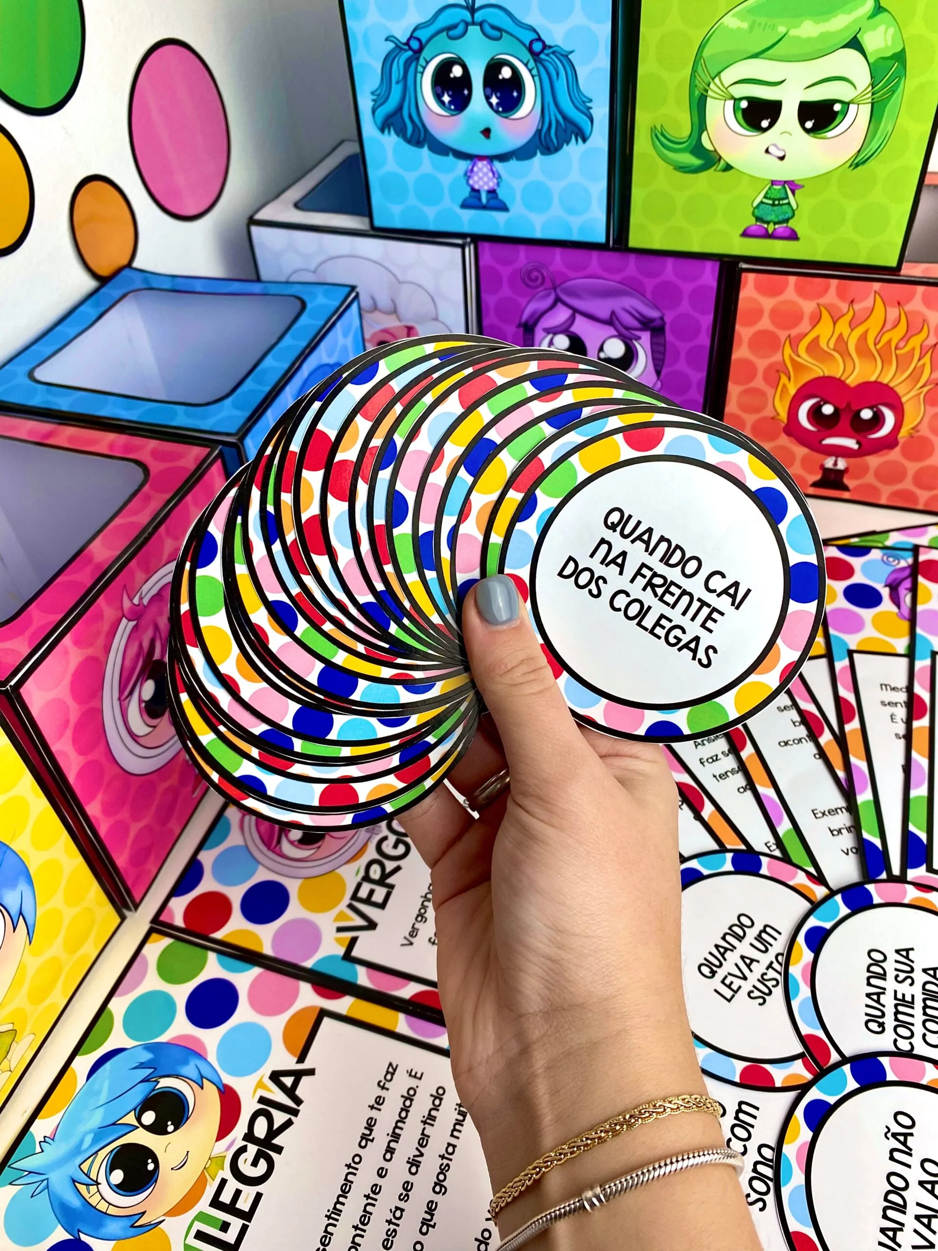 Eu e Minhas Emoções Divertidamente 2- DINÂMICA - Imagem 12