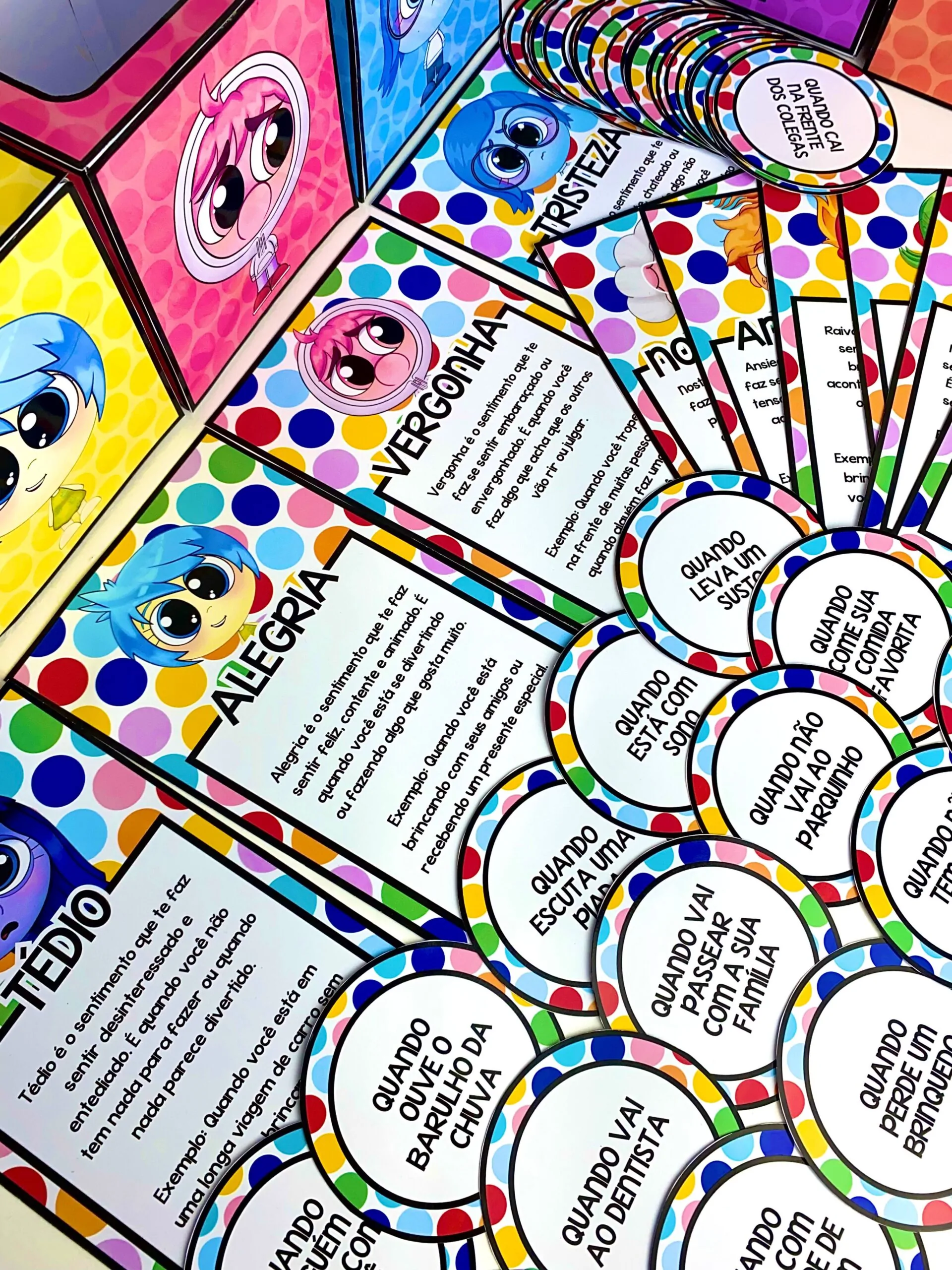 Eu e Minhas Emoções Divertidamente 2- DINÂMICA - Imagem 13