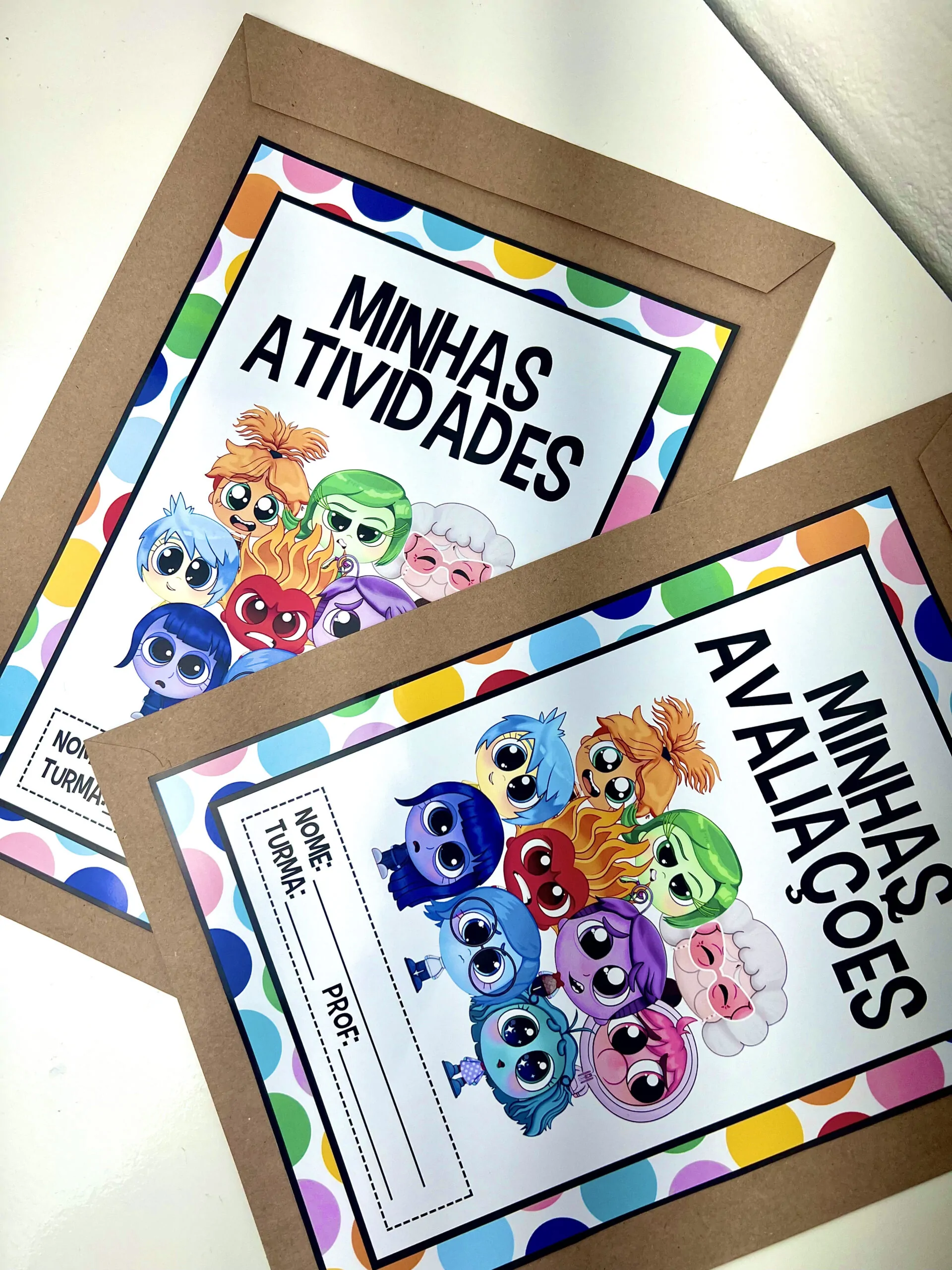 Kit Capas Emoções Divertidamente - Imagem 2