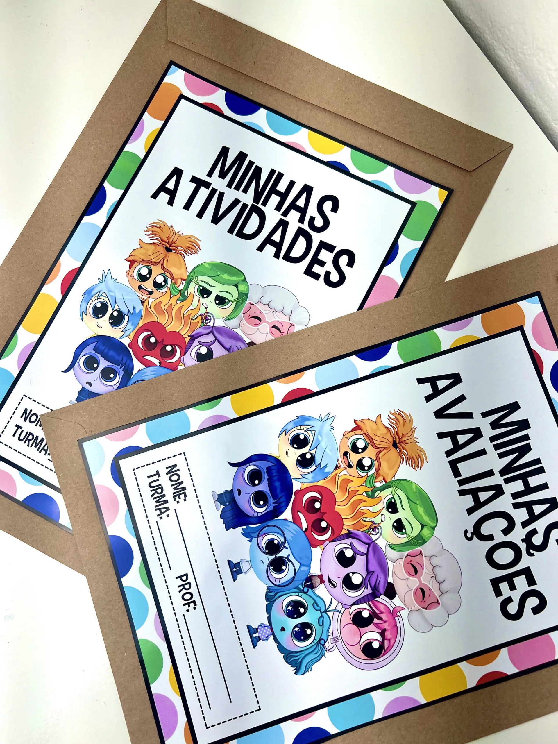 Kit Capas Emoções Divertidamente - Imagem 3