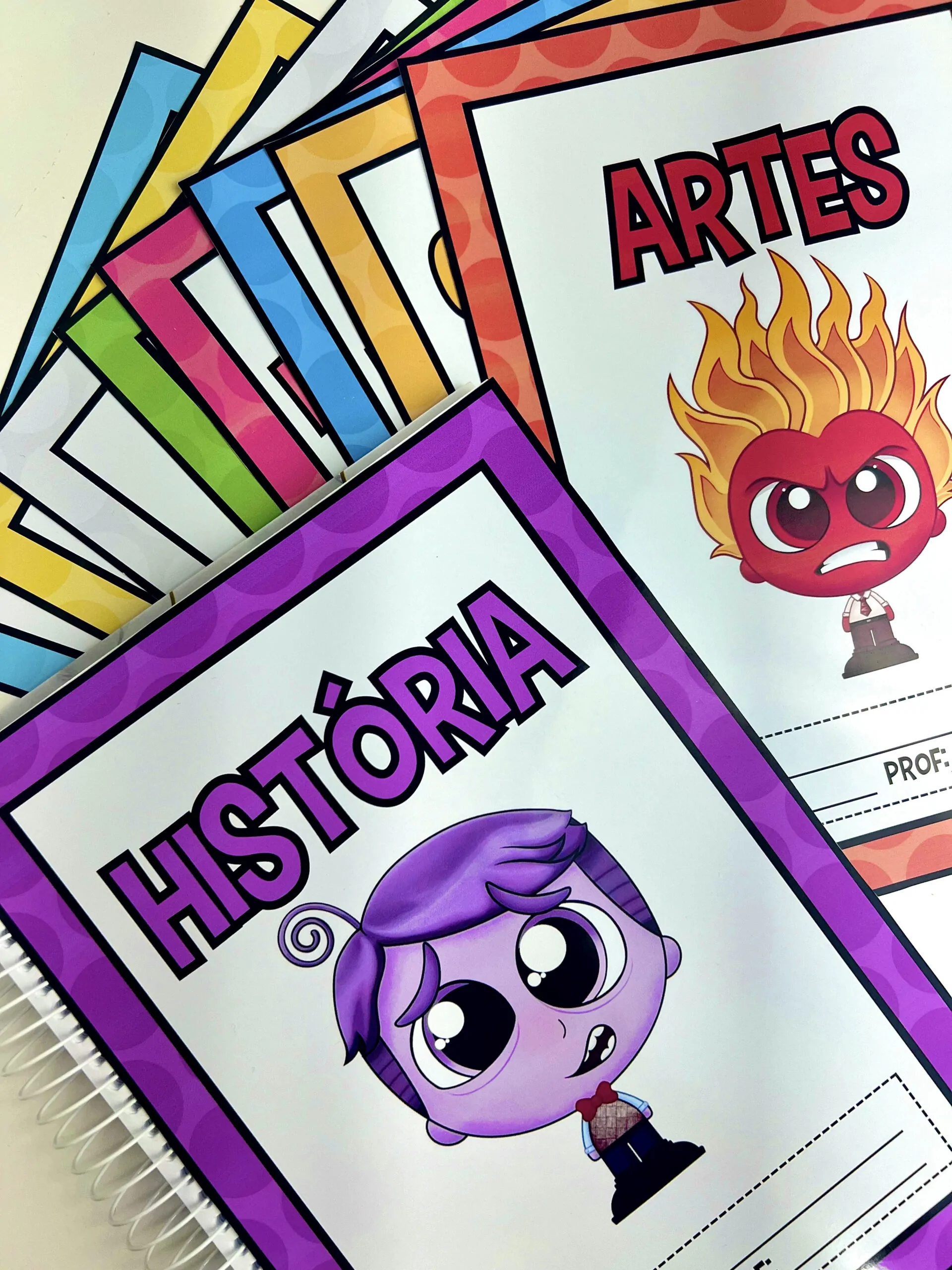 Kit Capas Emoções Divertidamente - Imagem 8